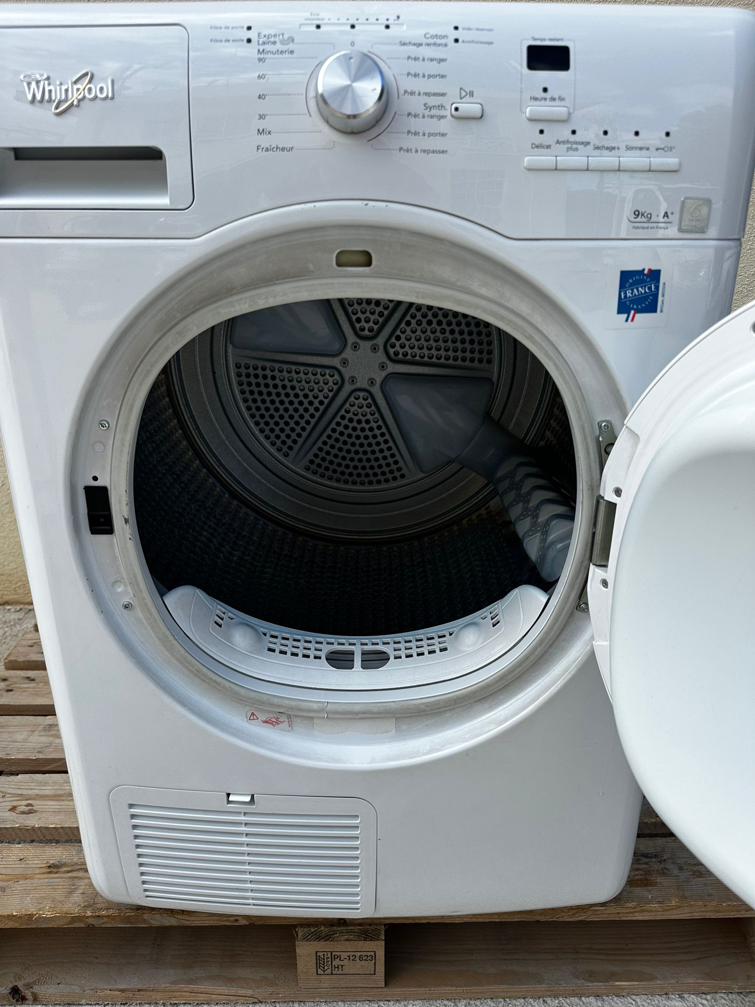 Sèche-Linge WHIRLPOOL 9 Kg GARANTIE 1 AN