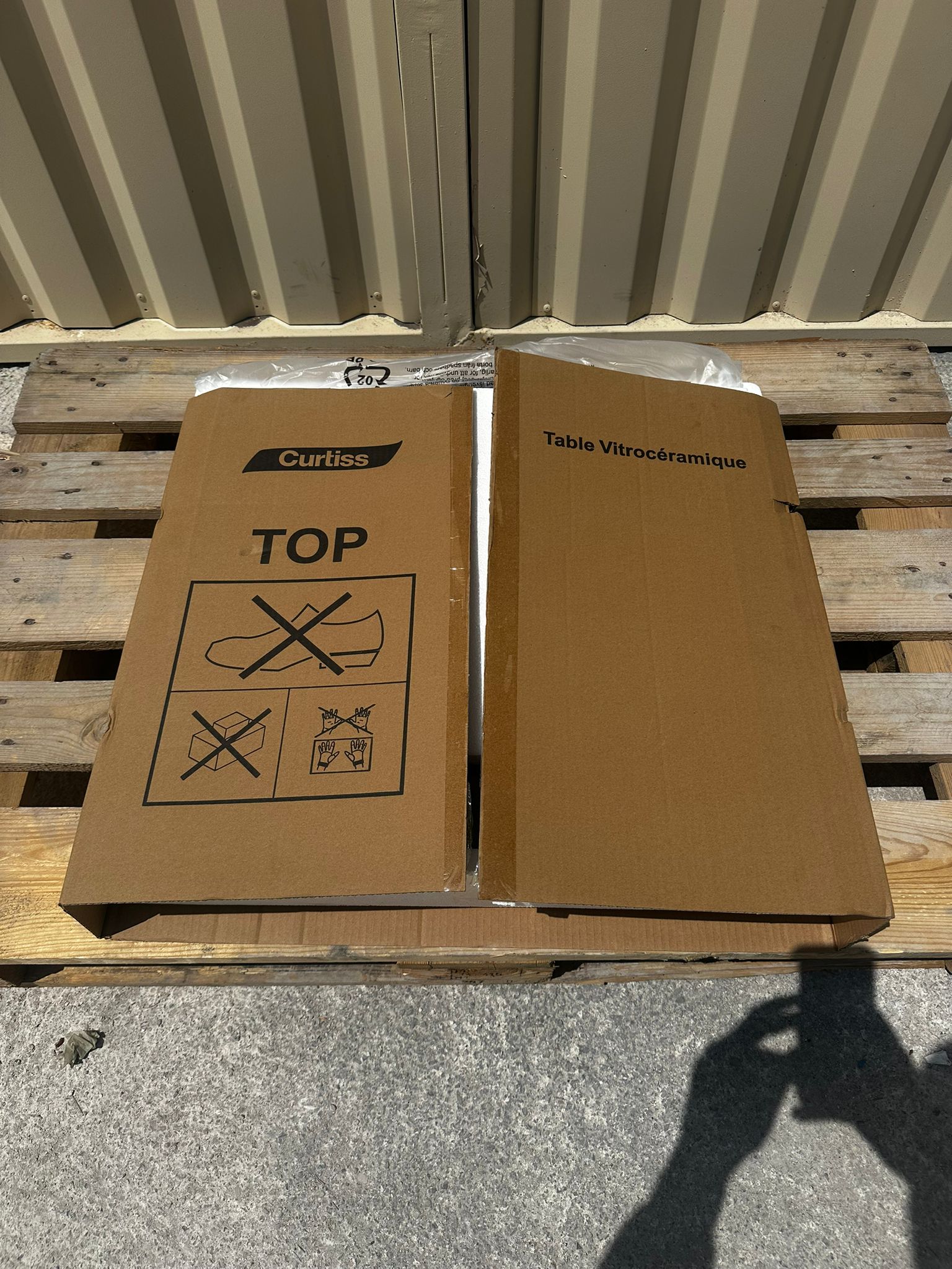 Plaque De Cuisson Vitrocéramique CURTISS 3 Foyers Neuve ( Jamais Servie ) GARANTIE 2 ANS