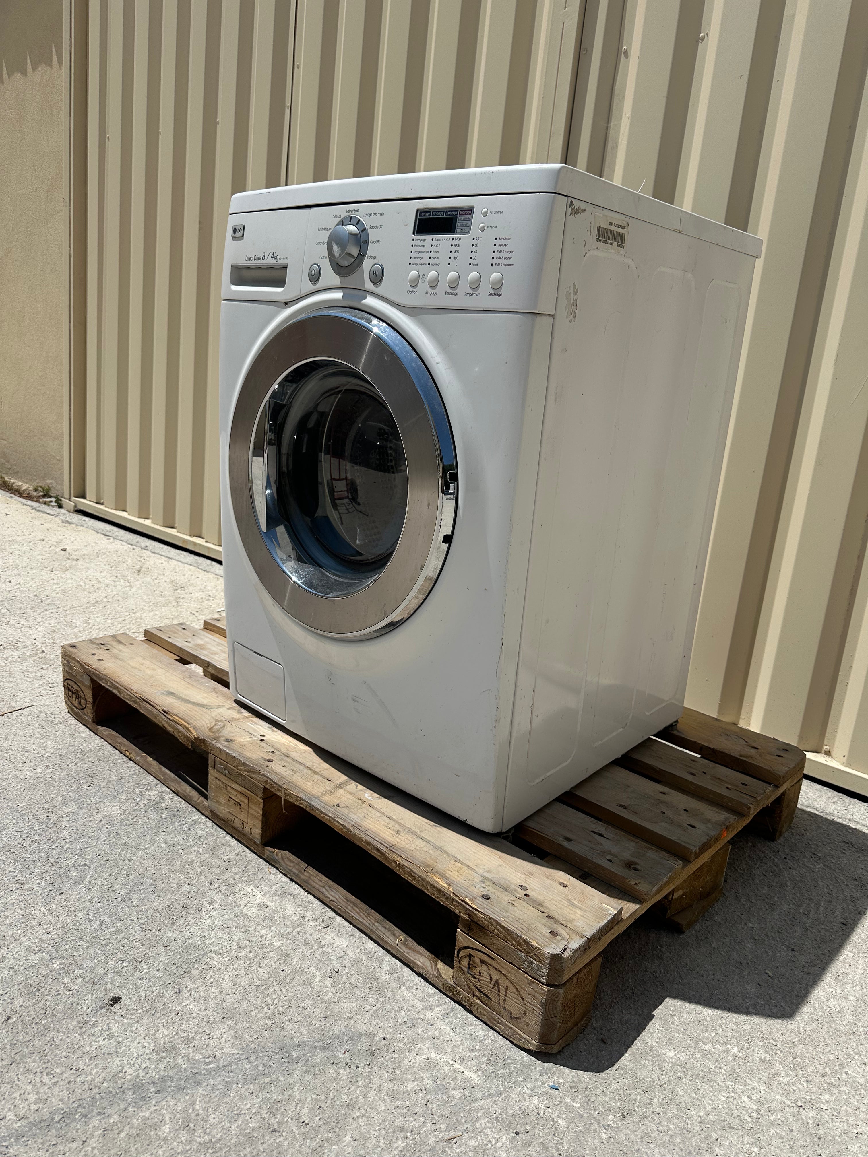 Lave-Linge Séchant LG DirectDrive 8 / 4 Kg GARANTIE 1 AN