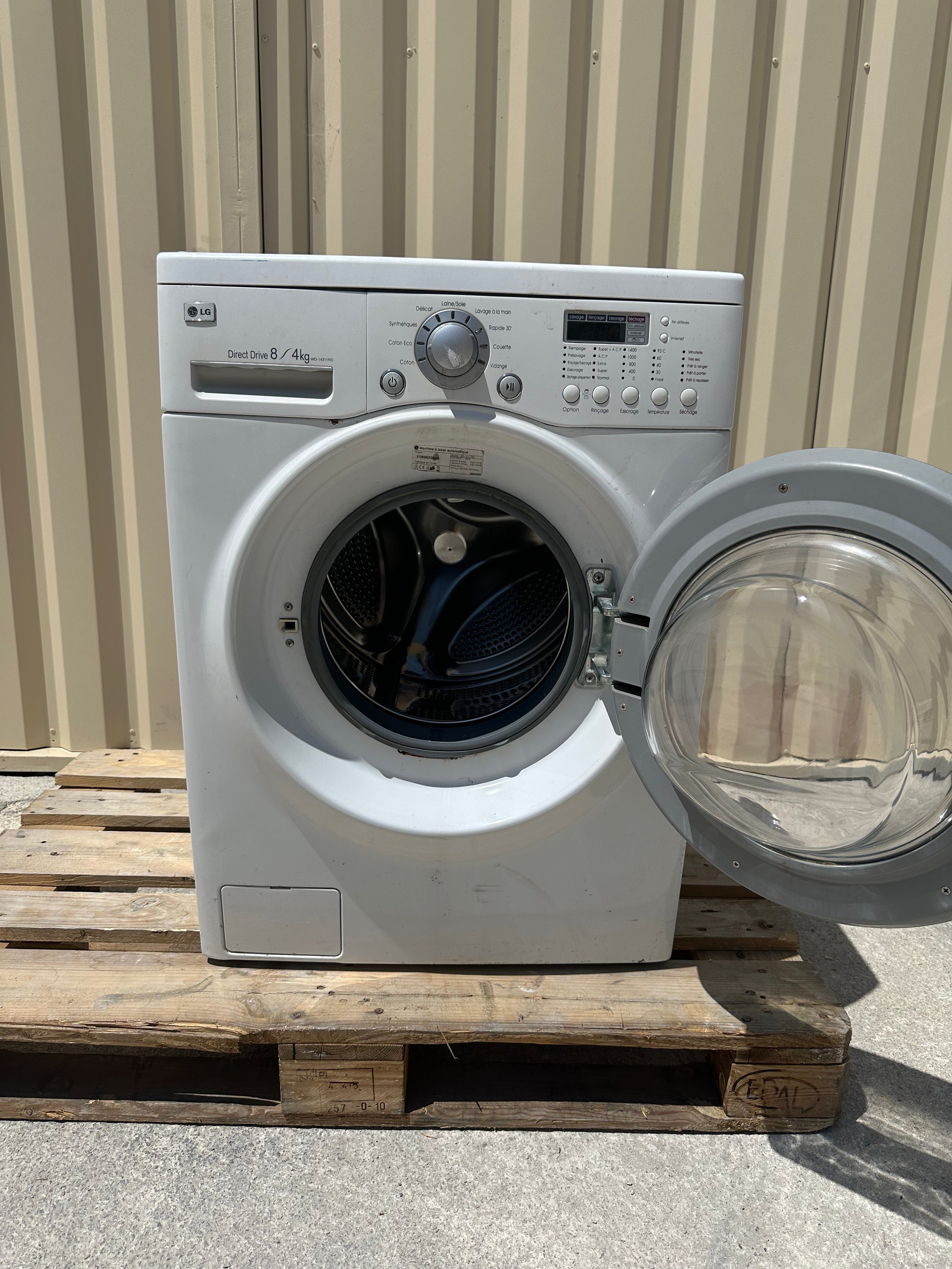 Lave-Linge Séchant LG DirectDrive 8 / 4 Kg GARANTIE 1 AN