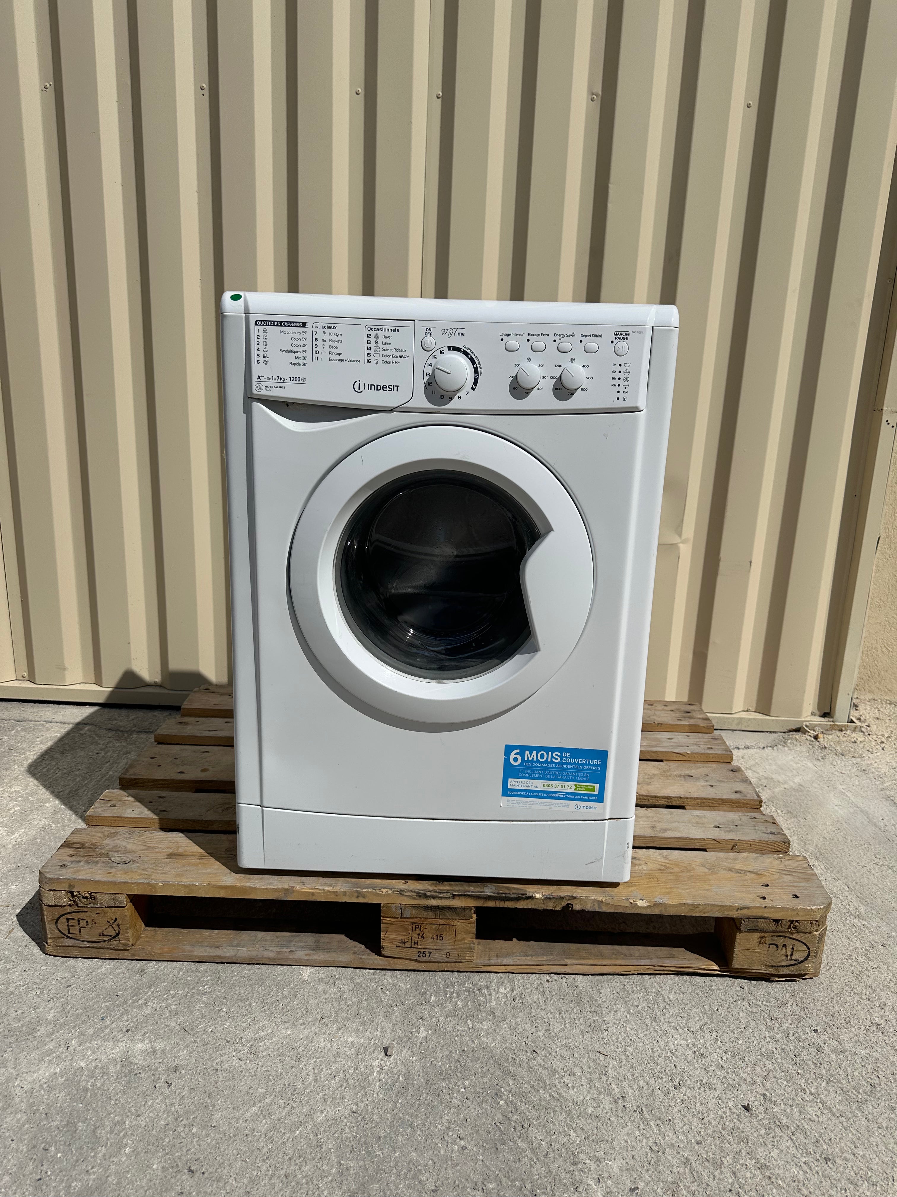 Lave-Linge INDESIT 7 Kg GARANTIE 1 AN