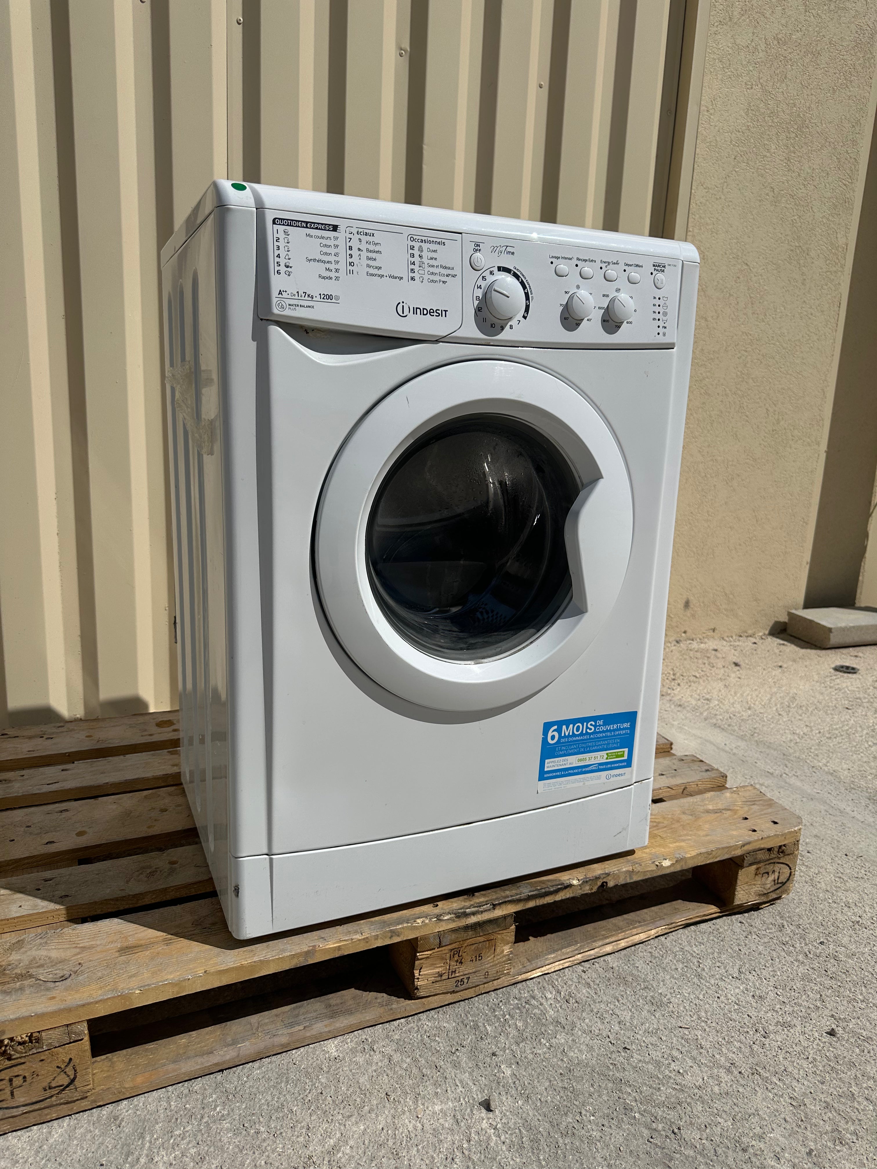 Lave-Linge INDESIT 7 Kg GARANTIE 1 AN