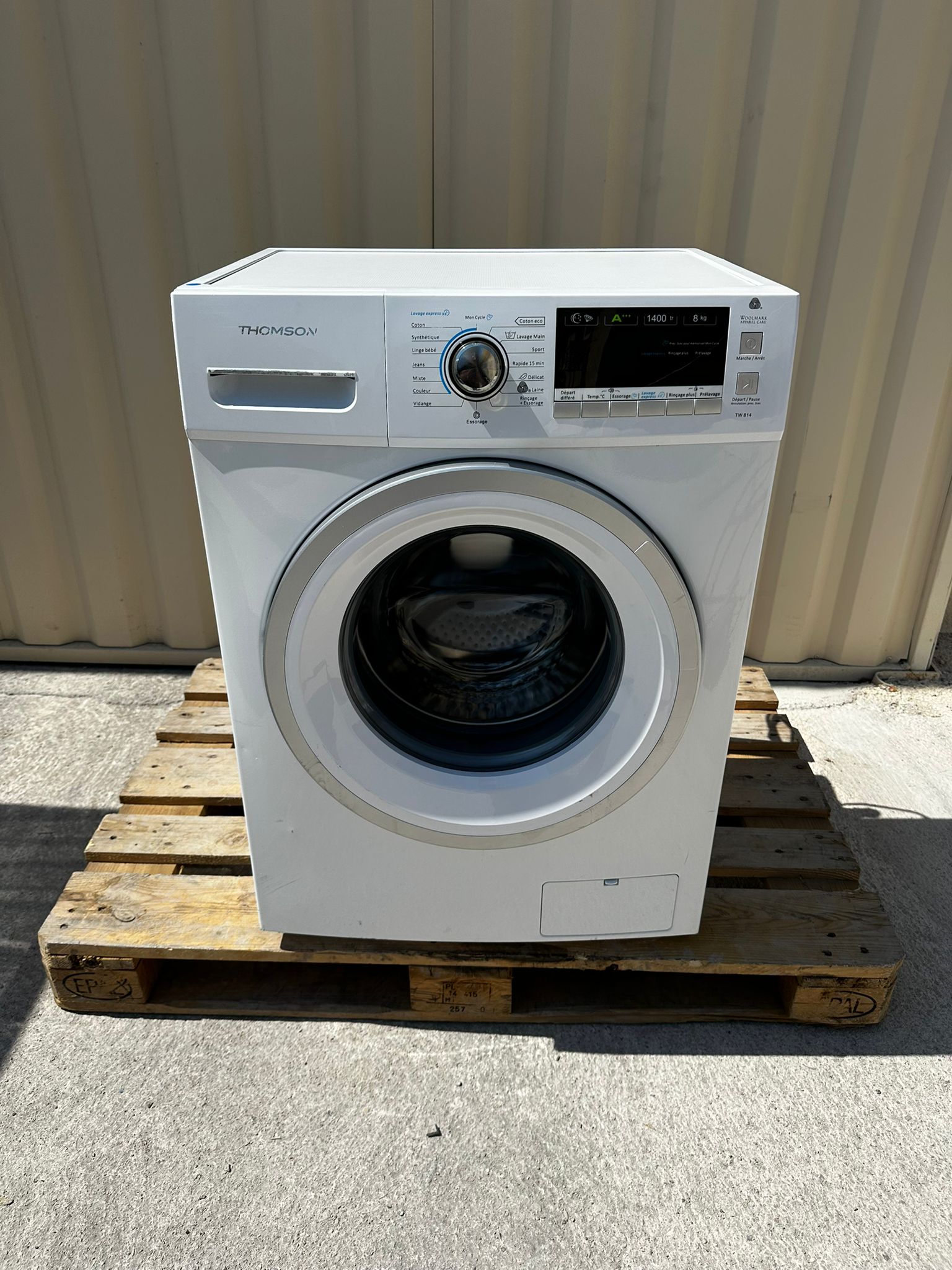 Lave-Linge THOMSON 8 Kg GARANTIE 1 AN