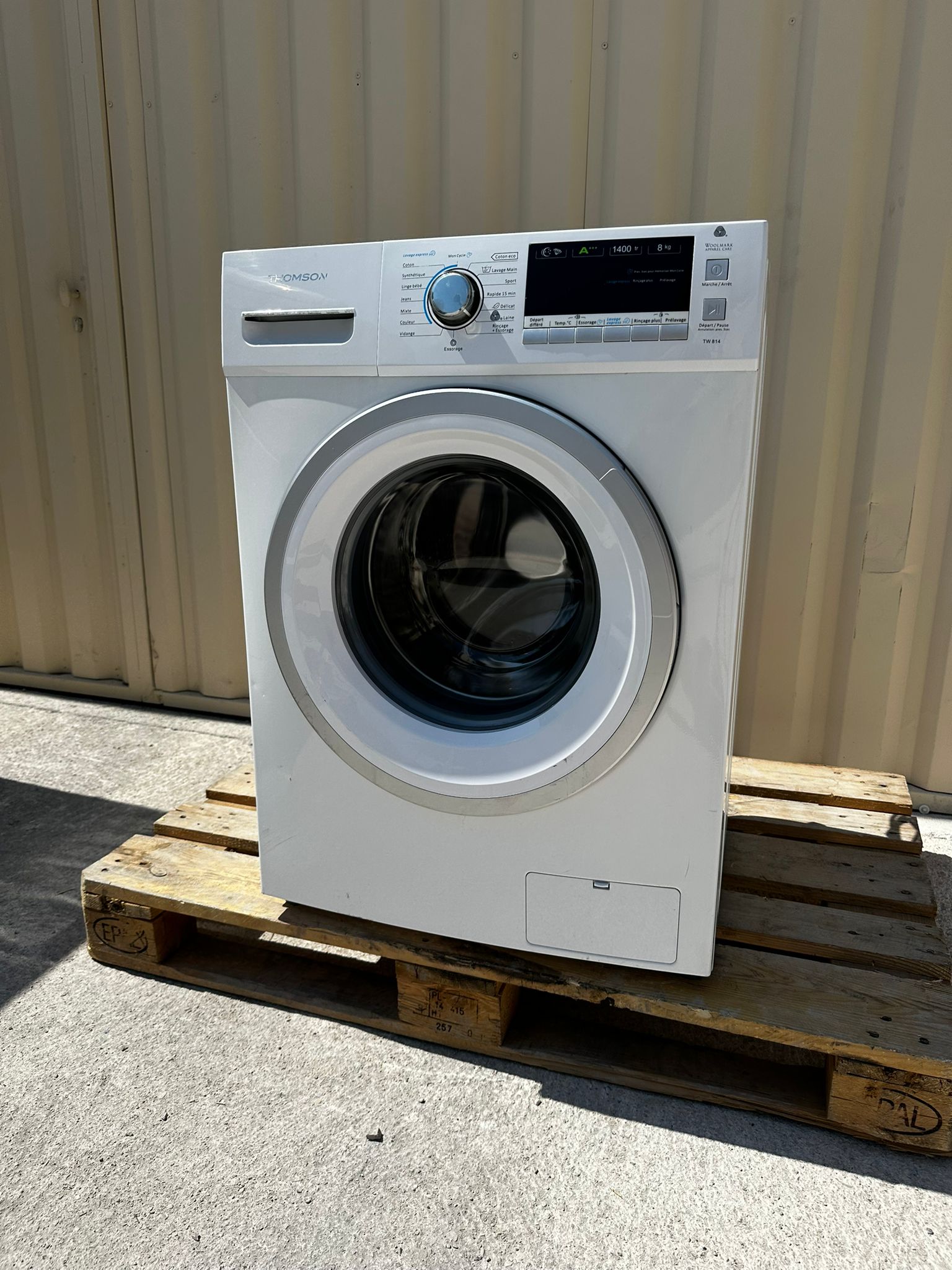 Lave-Linge THOMSON 8 Kg GARANTIE 1 AN