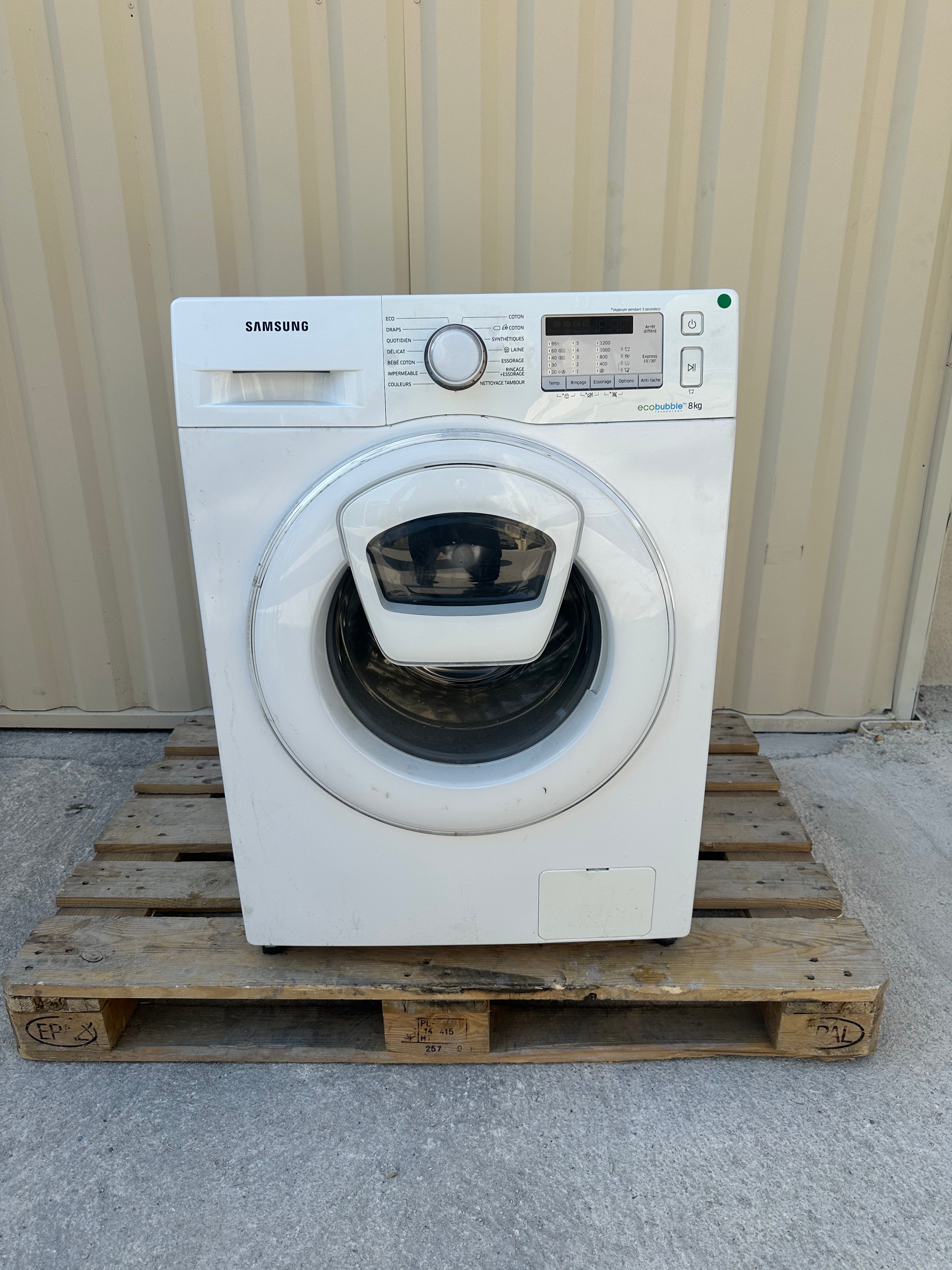 Lave-Linge SAMSUNG 8 Kg GARANTIE 1 AN