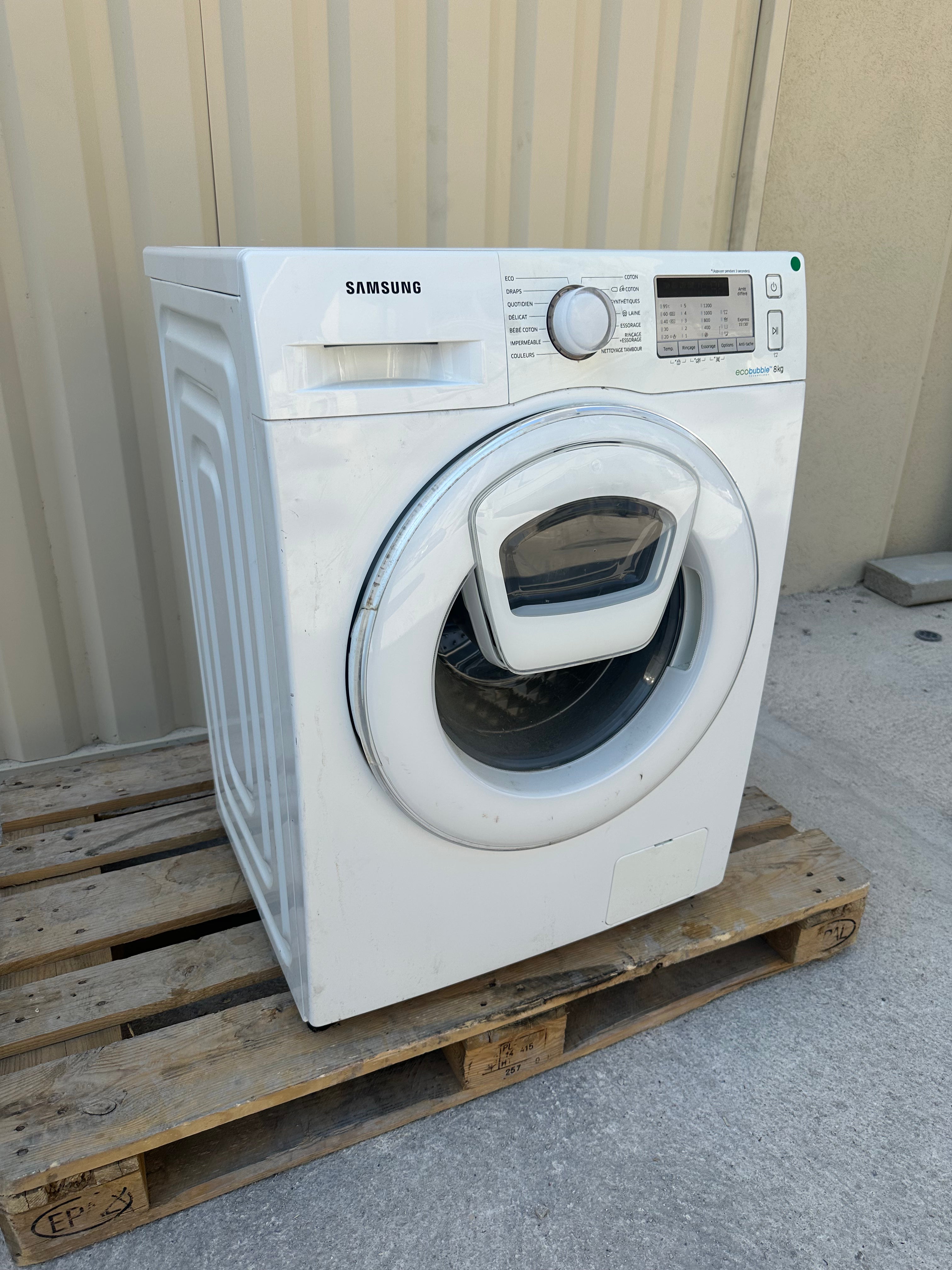 Lave-Linge SAMSUNG 8 Kg GARANTIE 1 AN