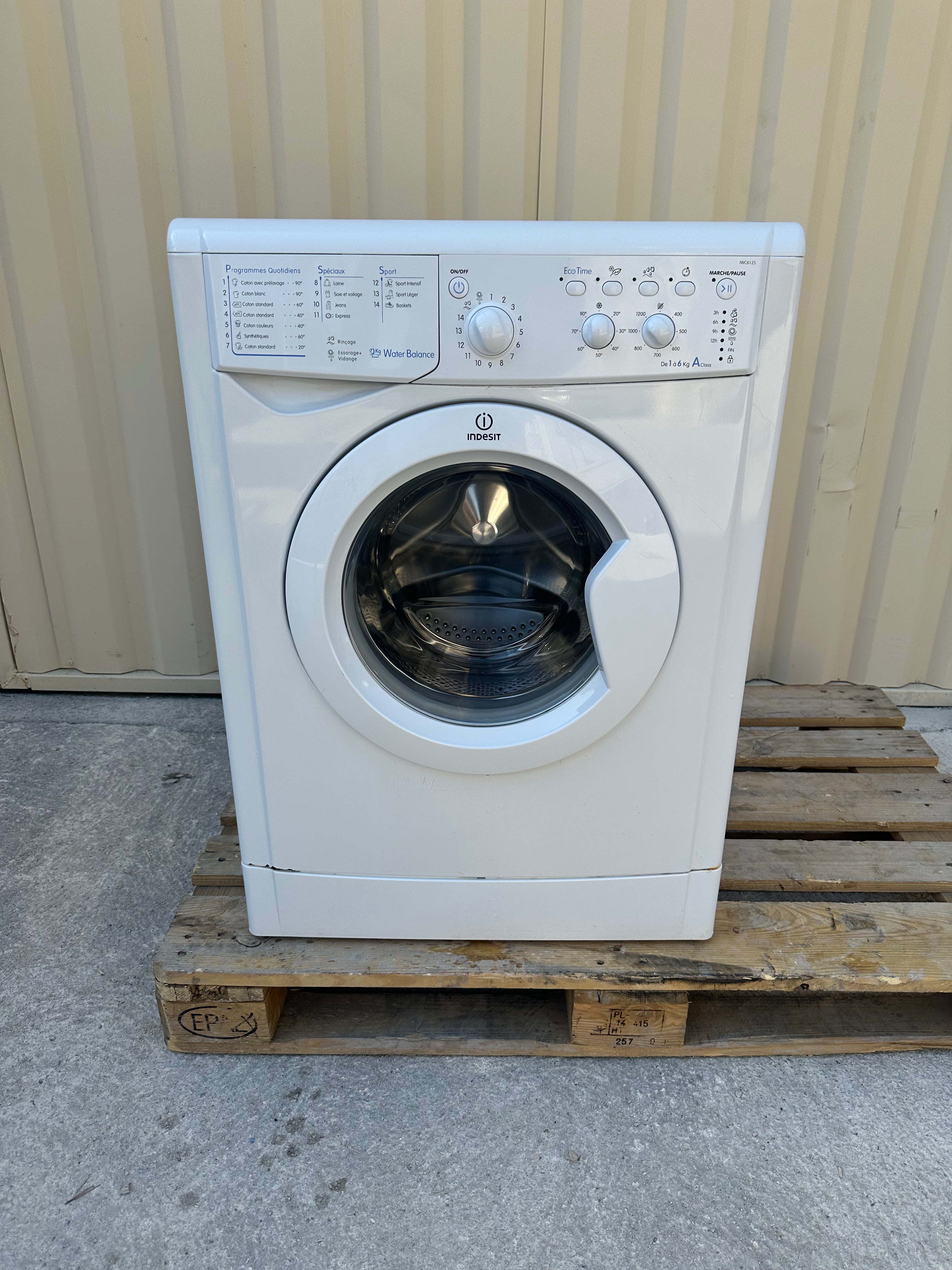 Lave-Linge INDESIT 6 Kg GARANTIE 1 AN