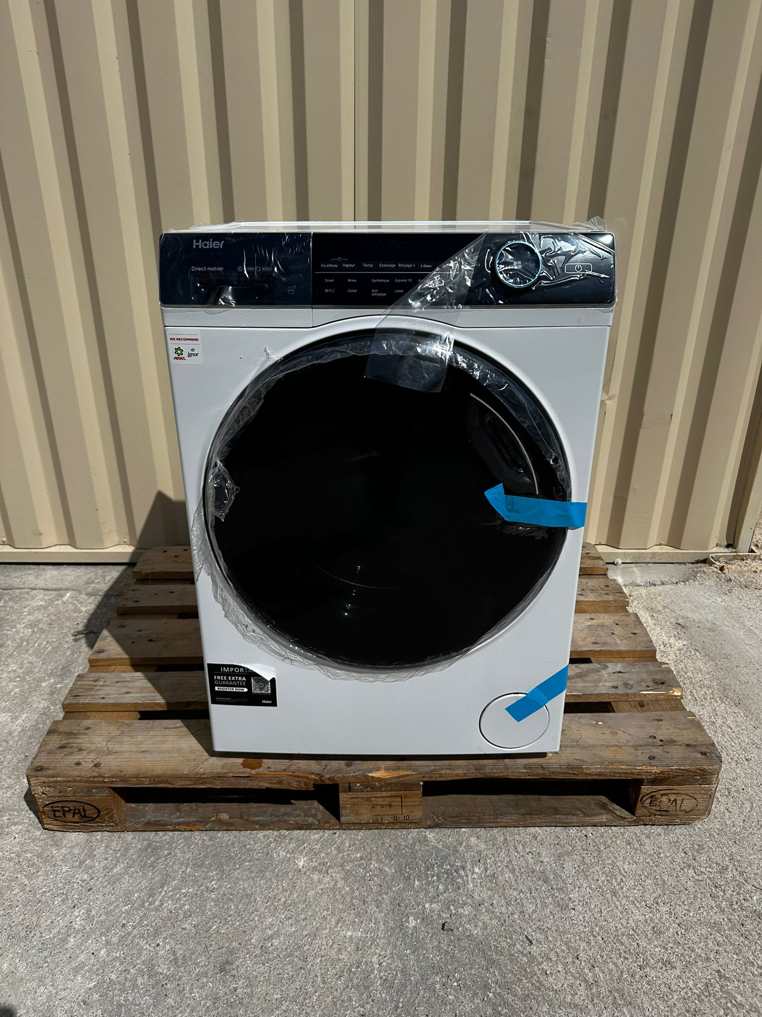 Lave-Linge HAIER 10 Kg NEUF ( Avec Défaut d’Aspect ) GARANTIE 2 ANS