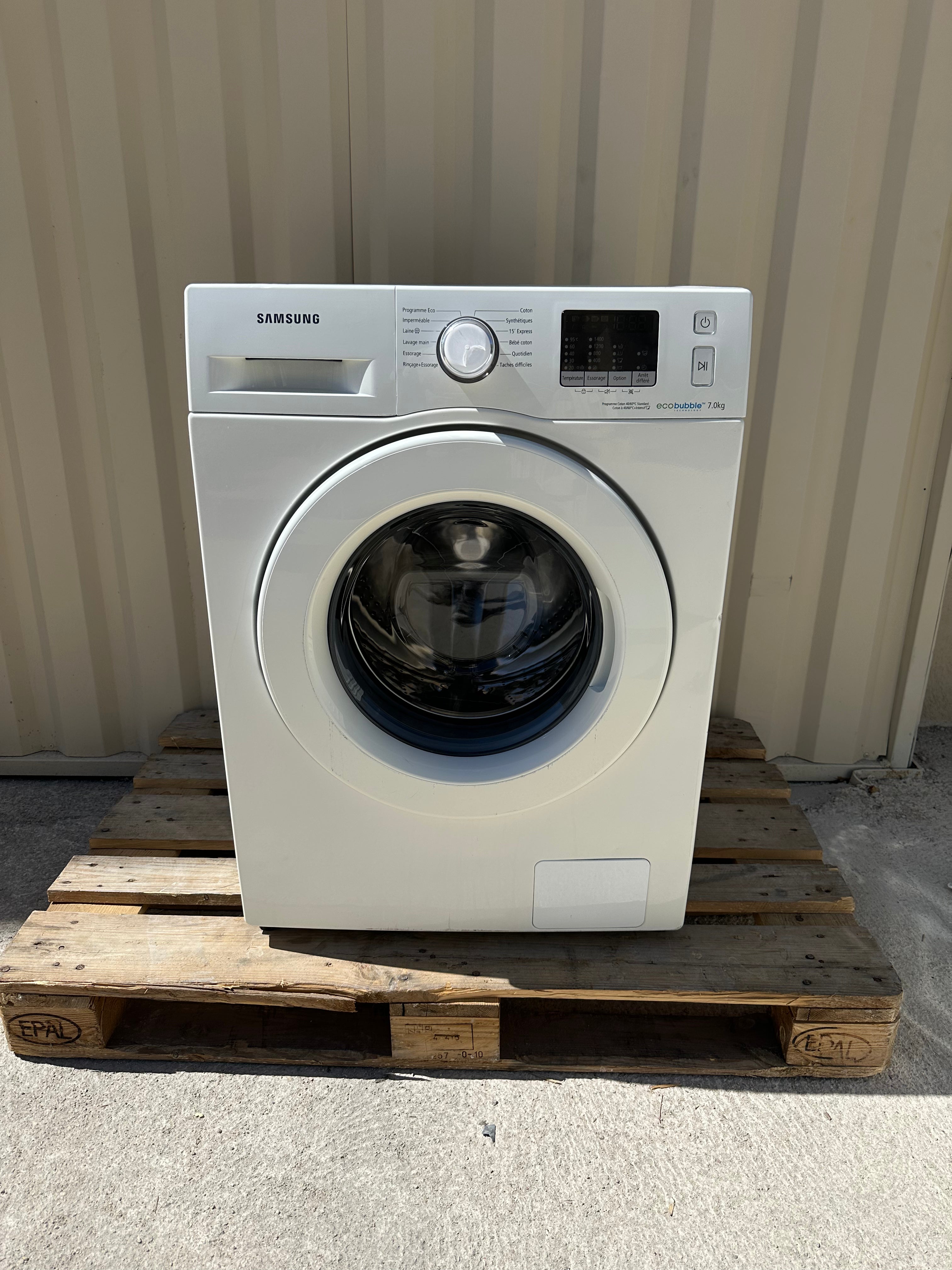 Lave-Linge SAMSUNG 7 Kg GARANTIE 1 AN