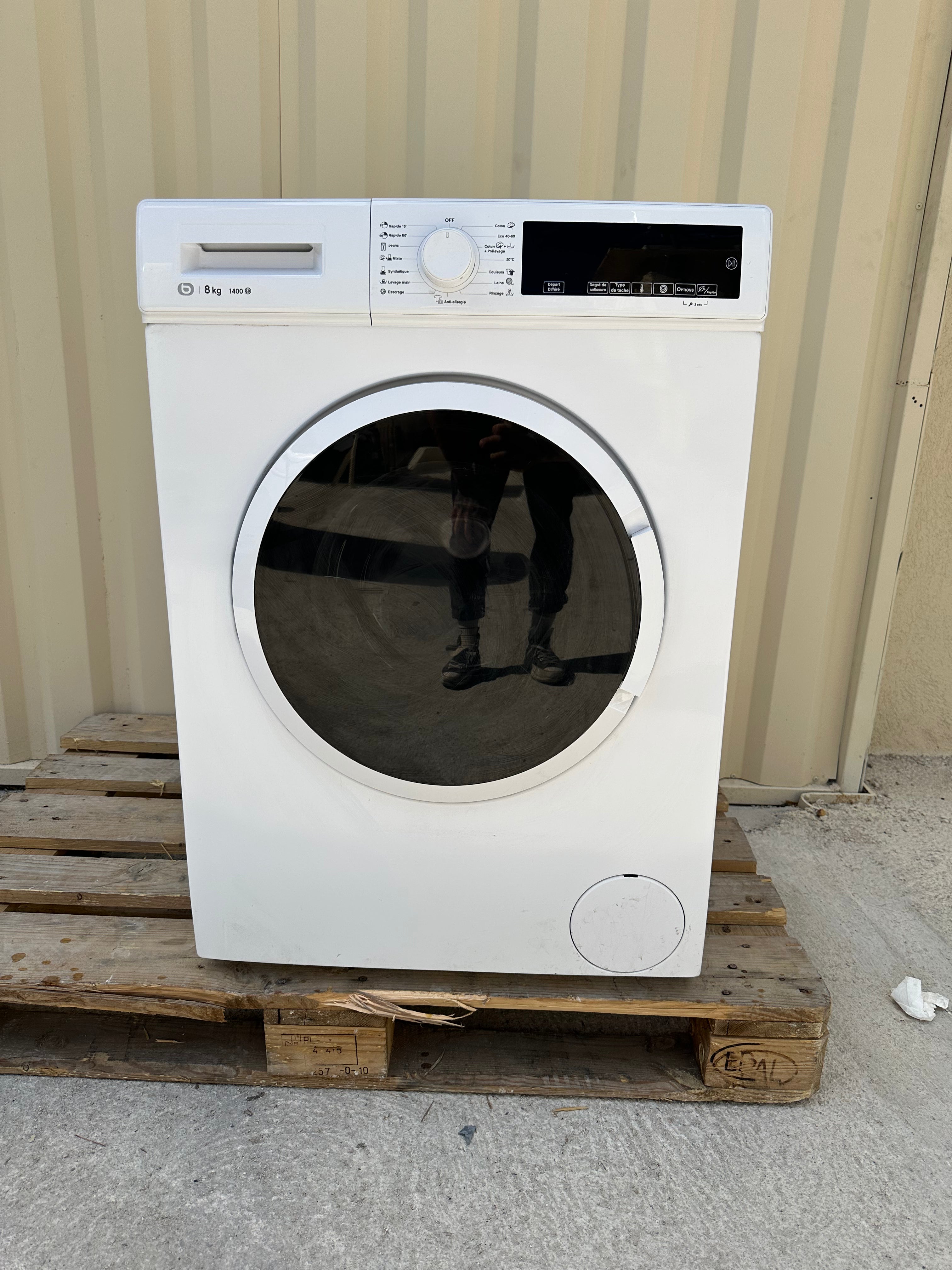 Lave-Linge ESSENTIEL B 8 Kg GARANTIE 1 AN