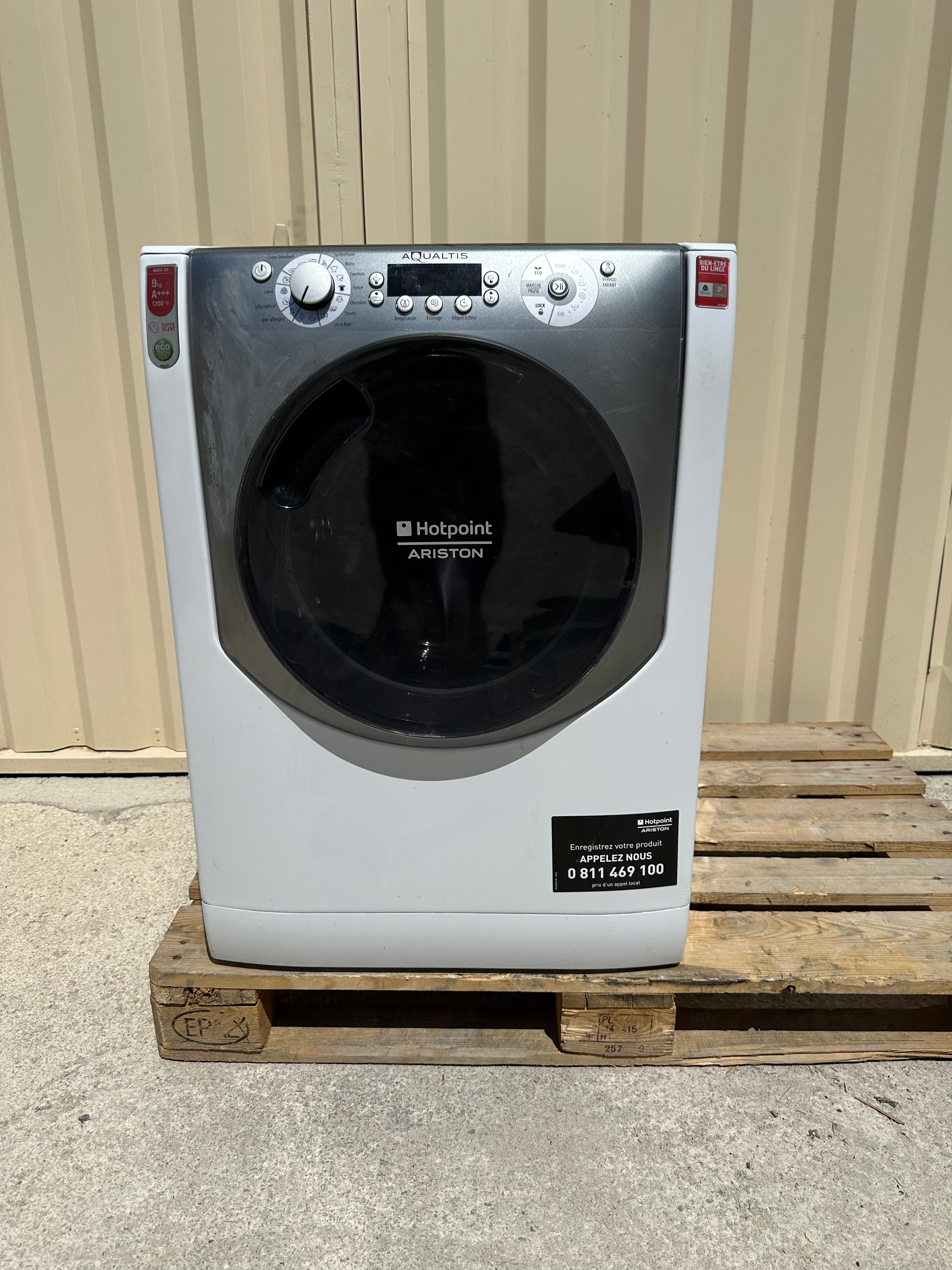 Lave-Linge HOTPOINT-ARISTON 9 Kg GARANTIE 1 AN