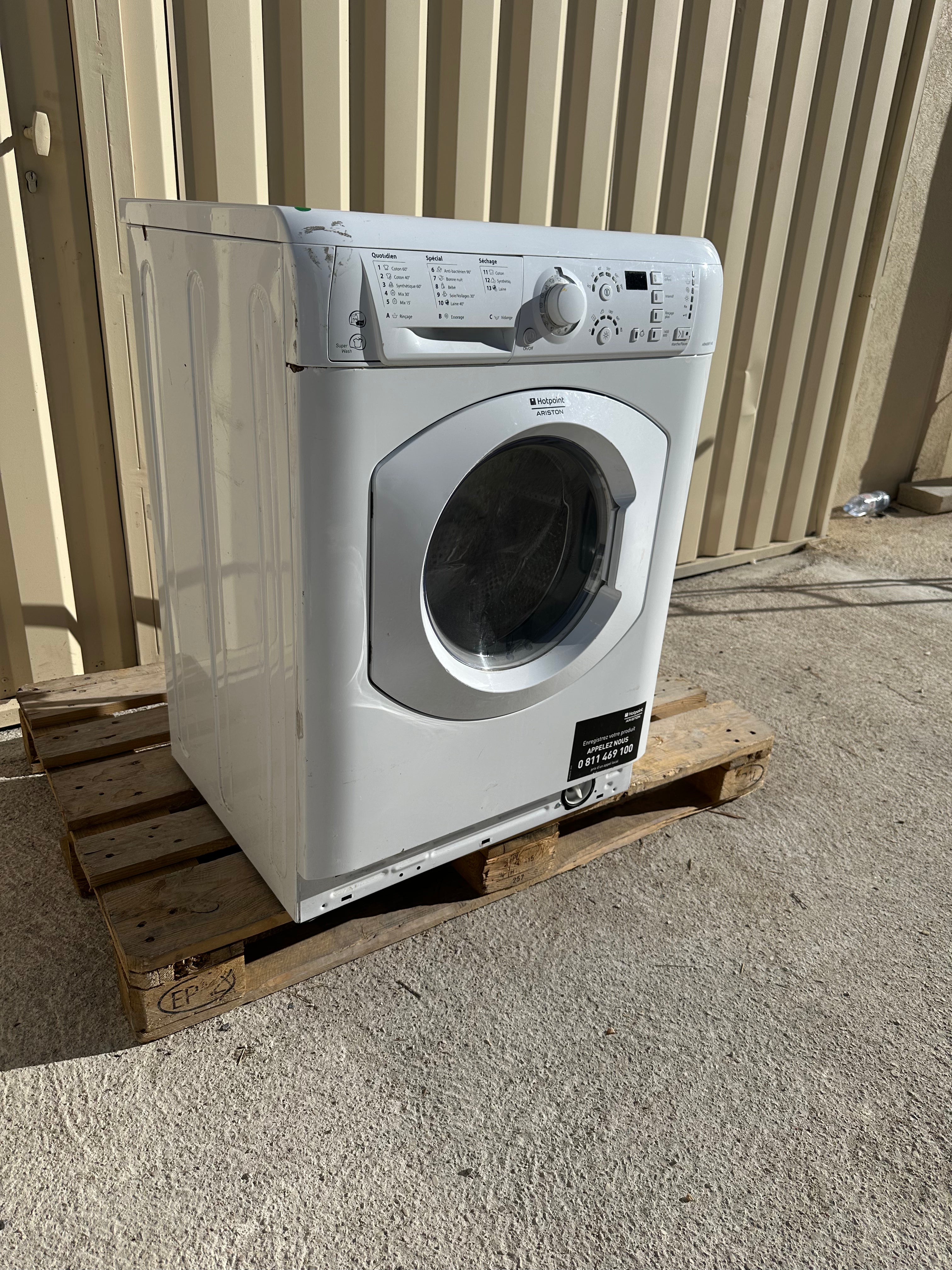 Lave-Linge Séchant HOTPOINT-ARISTON 7 + 5 Kg GARANTIE 1 AN