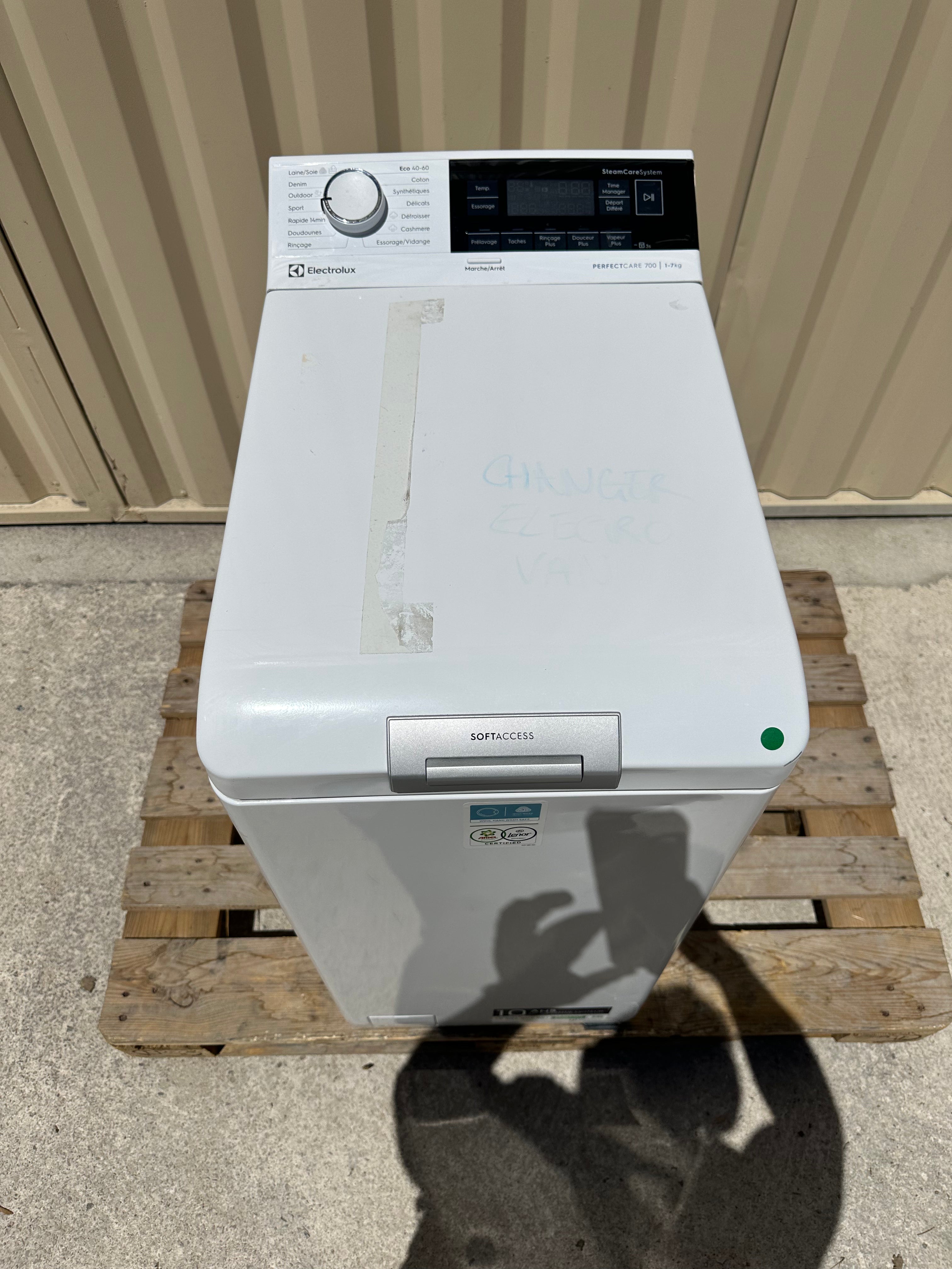 Lave-Linge Top ELECTROLUX 7 Kg GARANTIE 1 AN