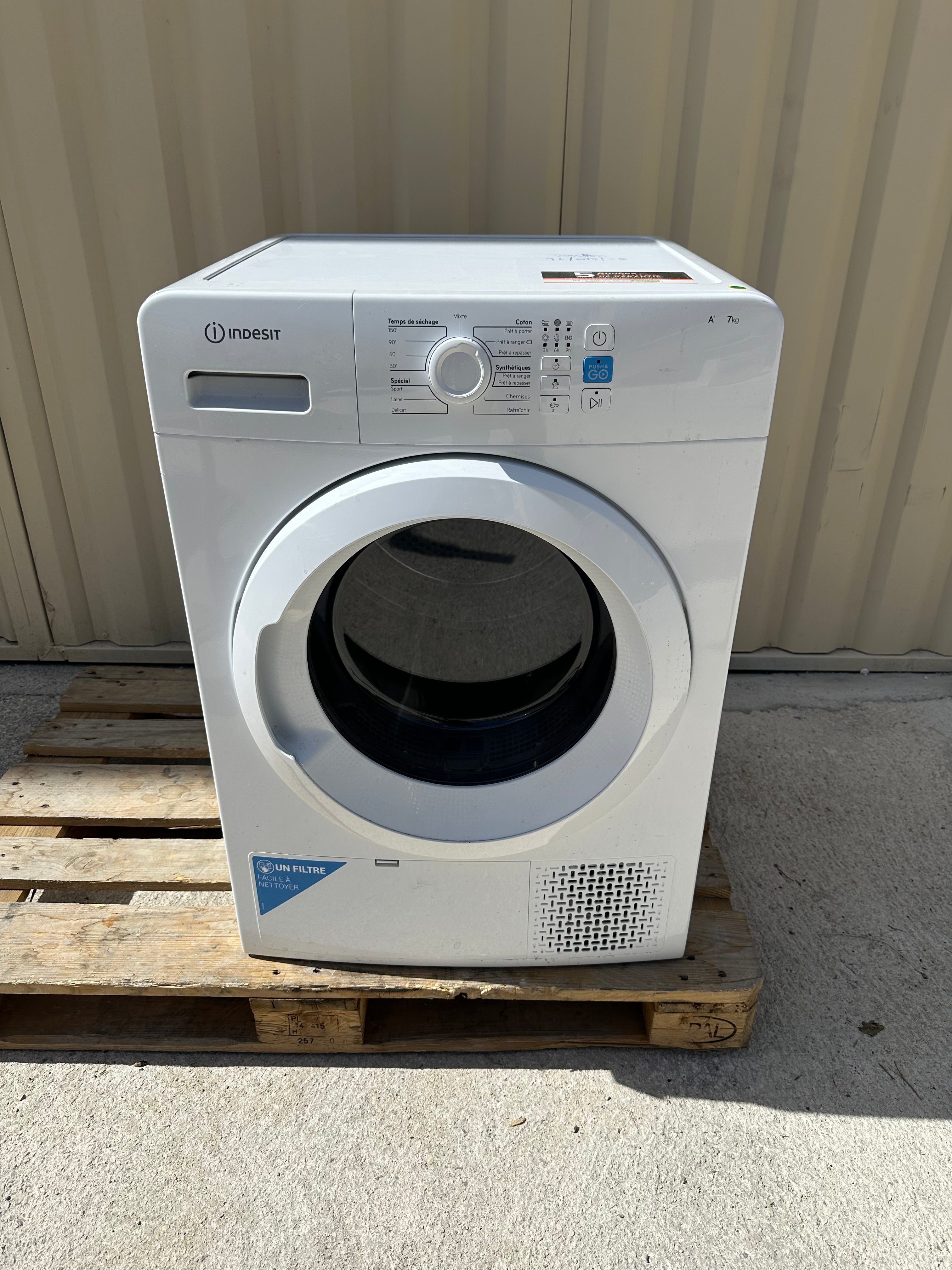 Sèche-Linge INDESIT 7 Kg GARANTIE 1 AN