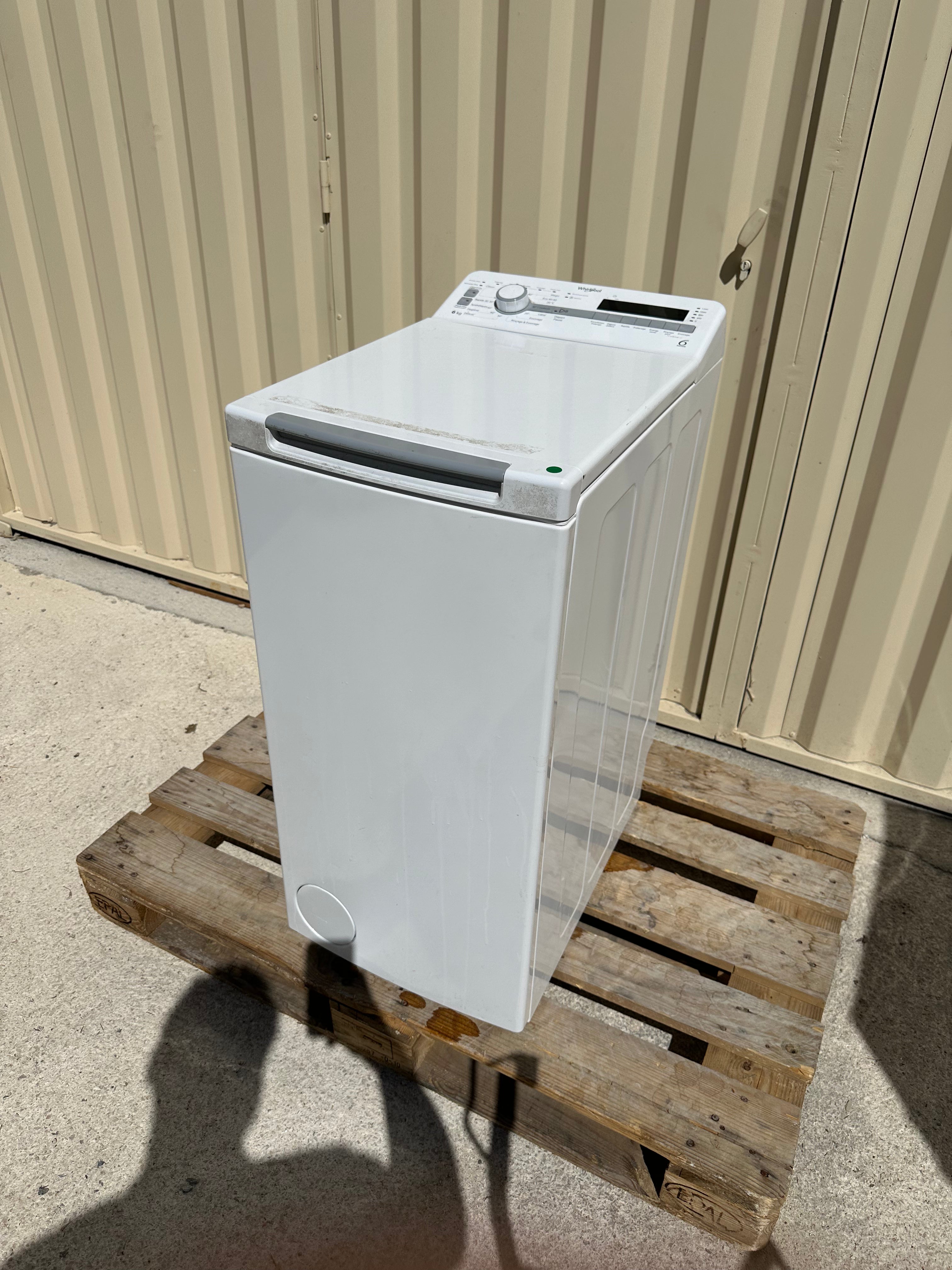 Lave-Linge Top WHIRLPOOL 6 Kg GARANTIE 1 AN