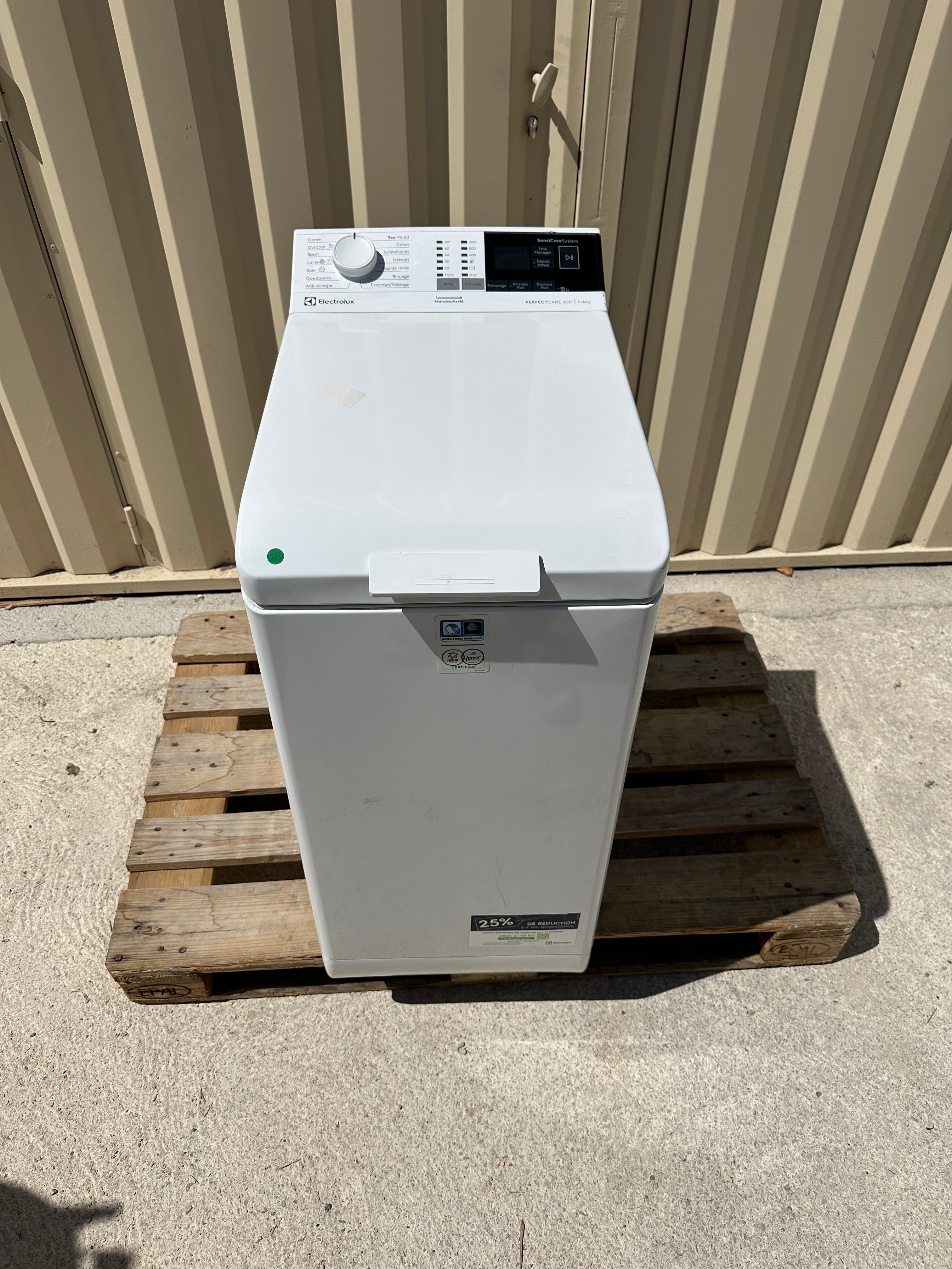 Lave-Linge Top ELECTROLUX 6 Kg GARANTIE 1 AN