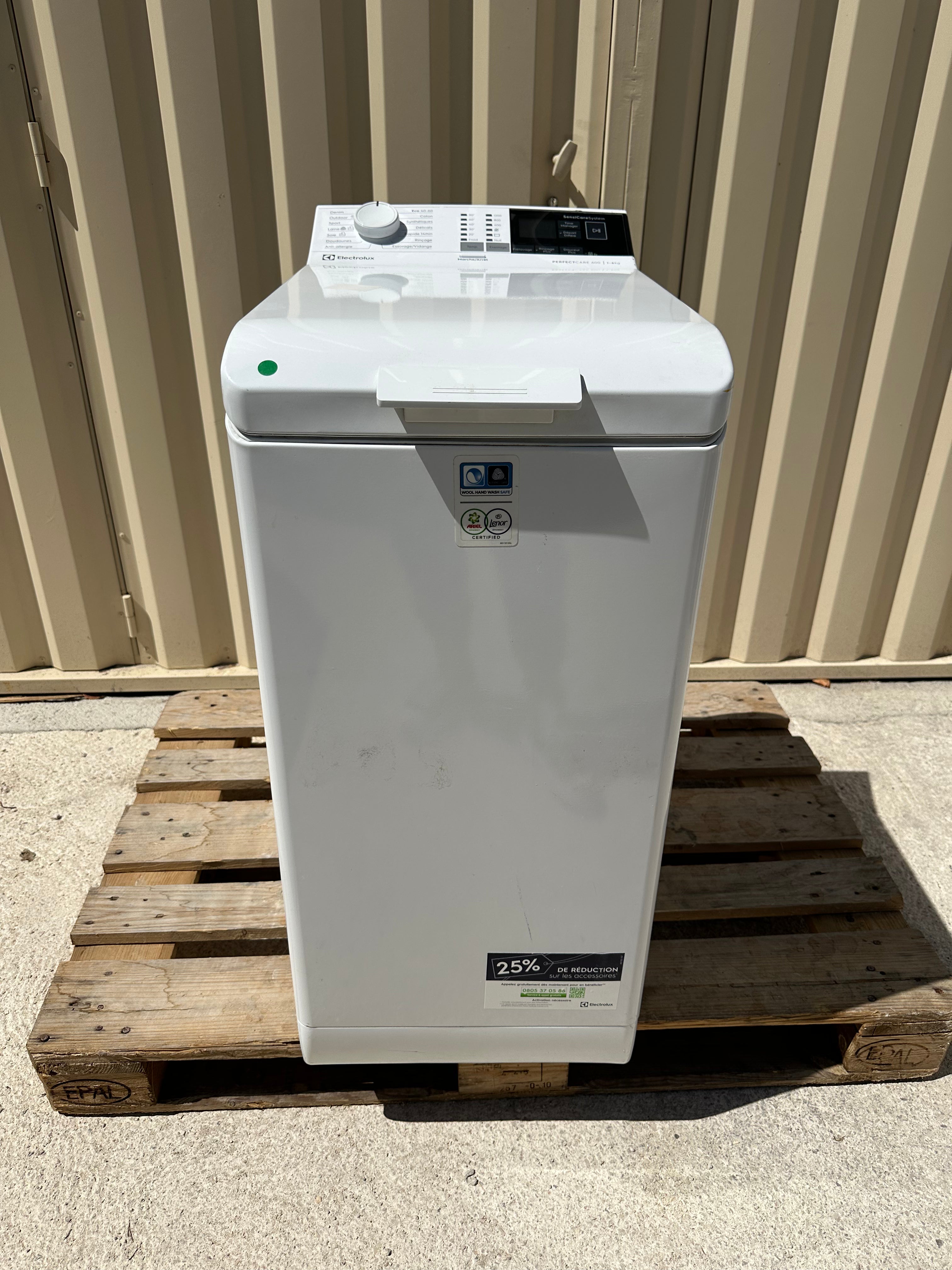 Lave-Linge Top ELECTROLUX 6 Kg GARANTIE 1 AN