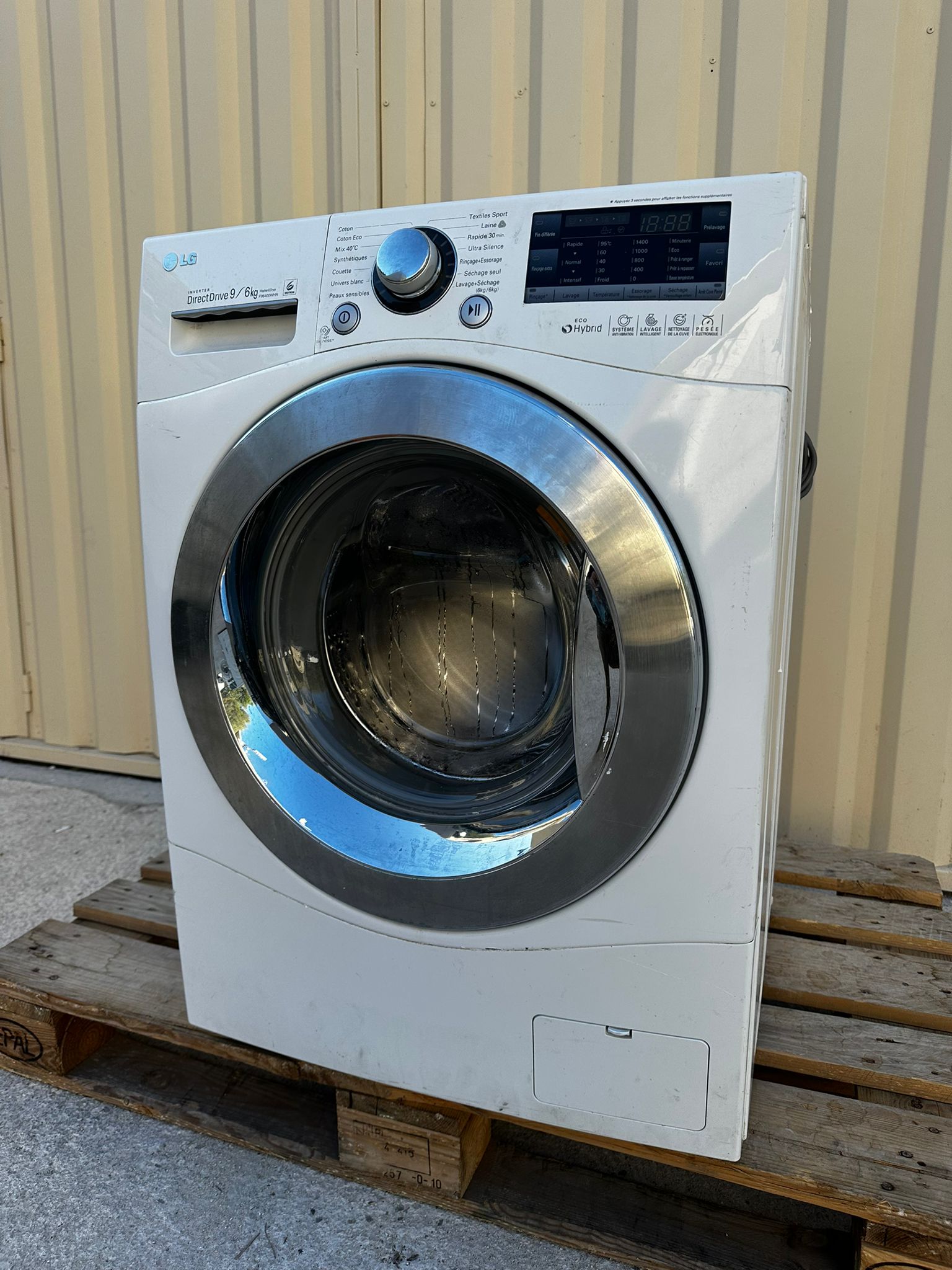 Lave-Linge Séchant LG 9 / 6 Kg GARANTIE 1 AN