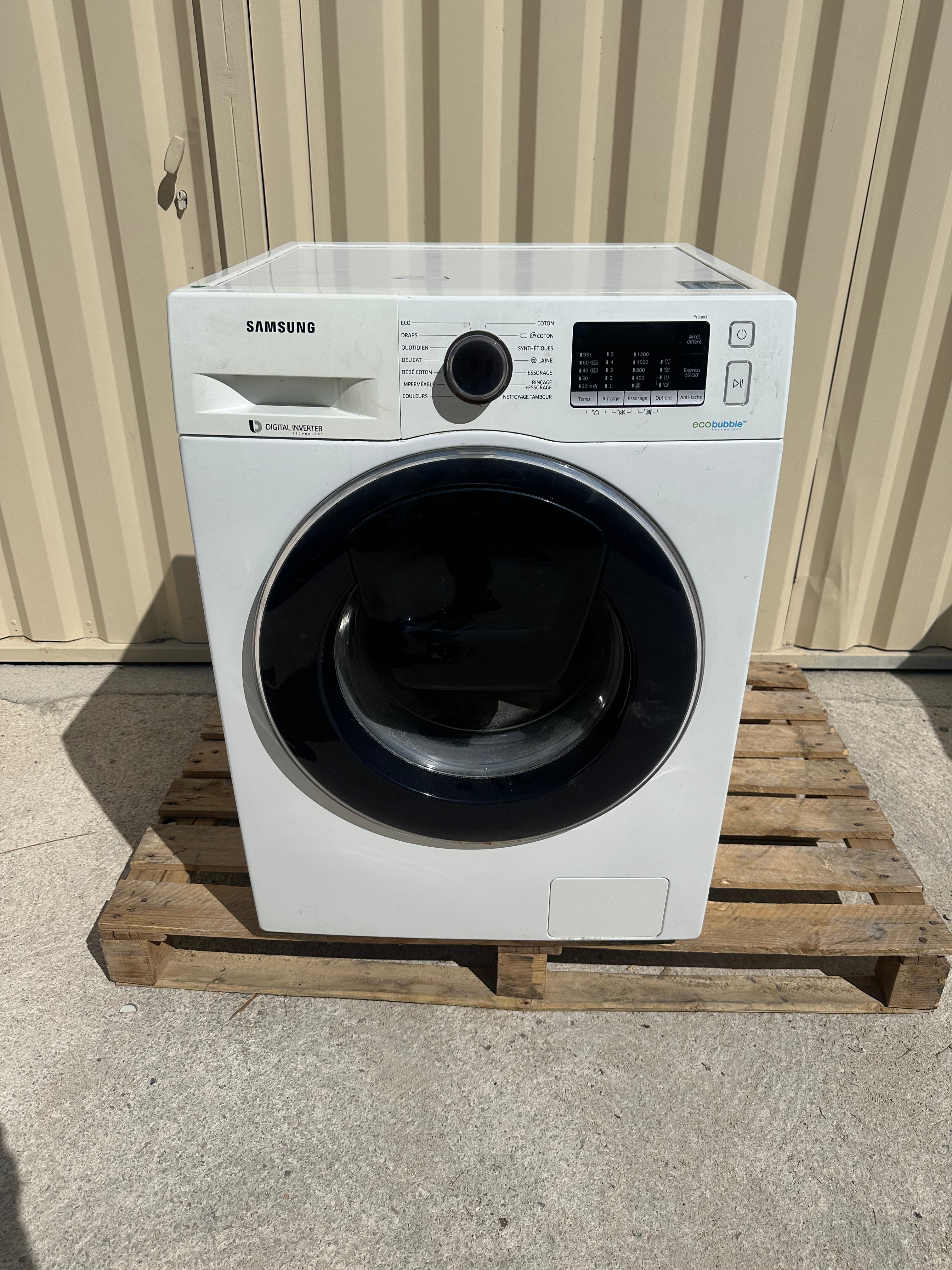 Lave-Linge SAMSUNG 8 Kg GARANTIE 1 AN
