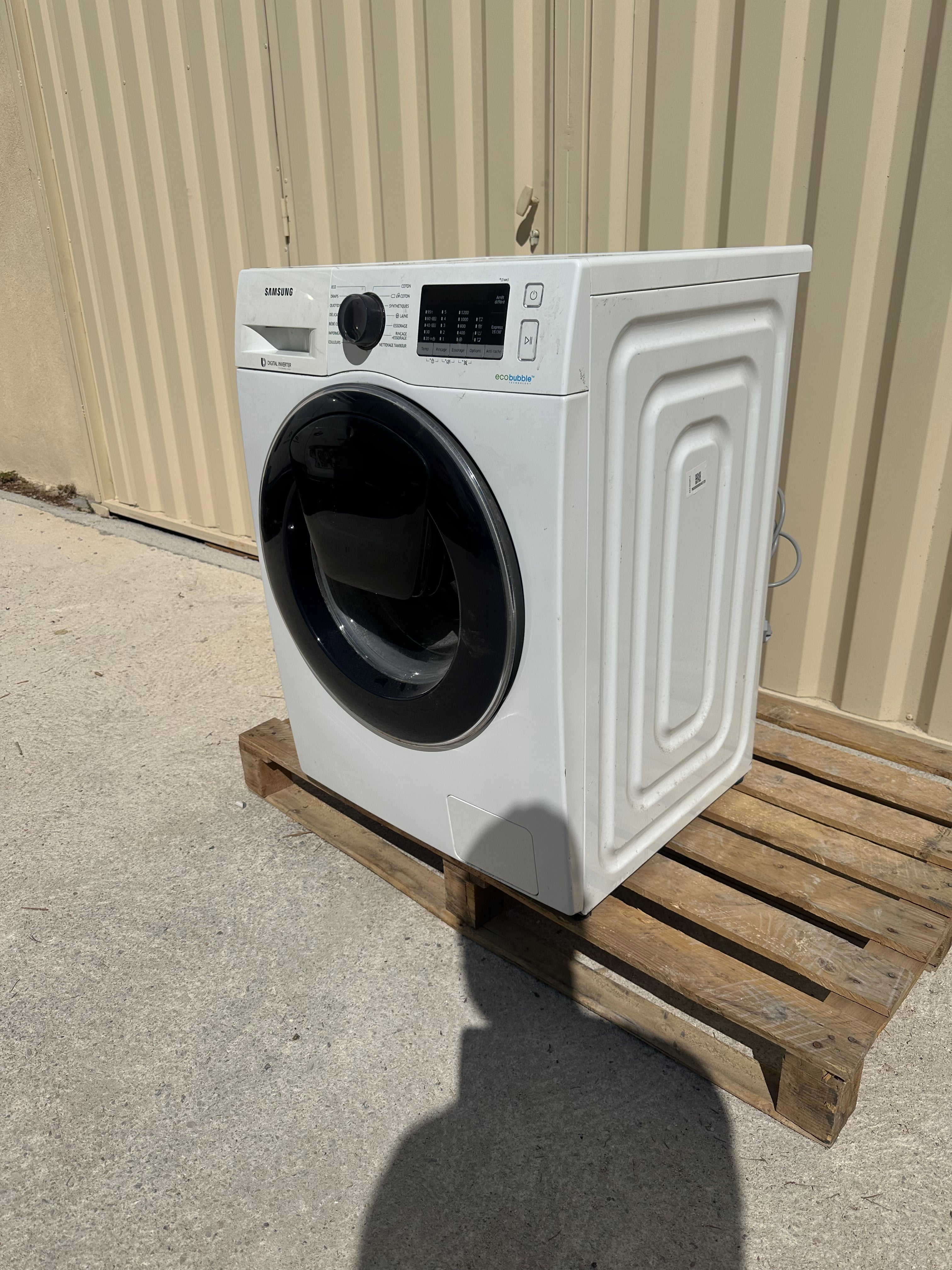 Lave-Linge SAMSUNG 8 Kg GARANTIE 1 AN