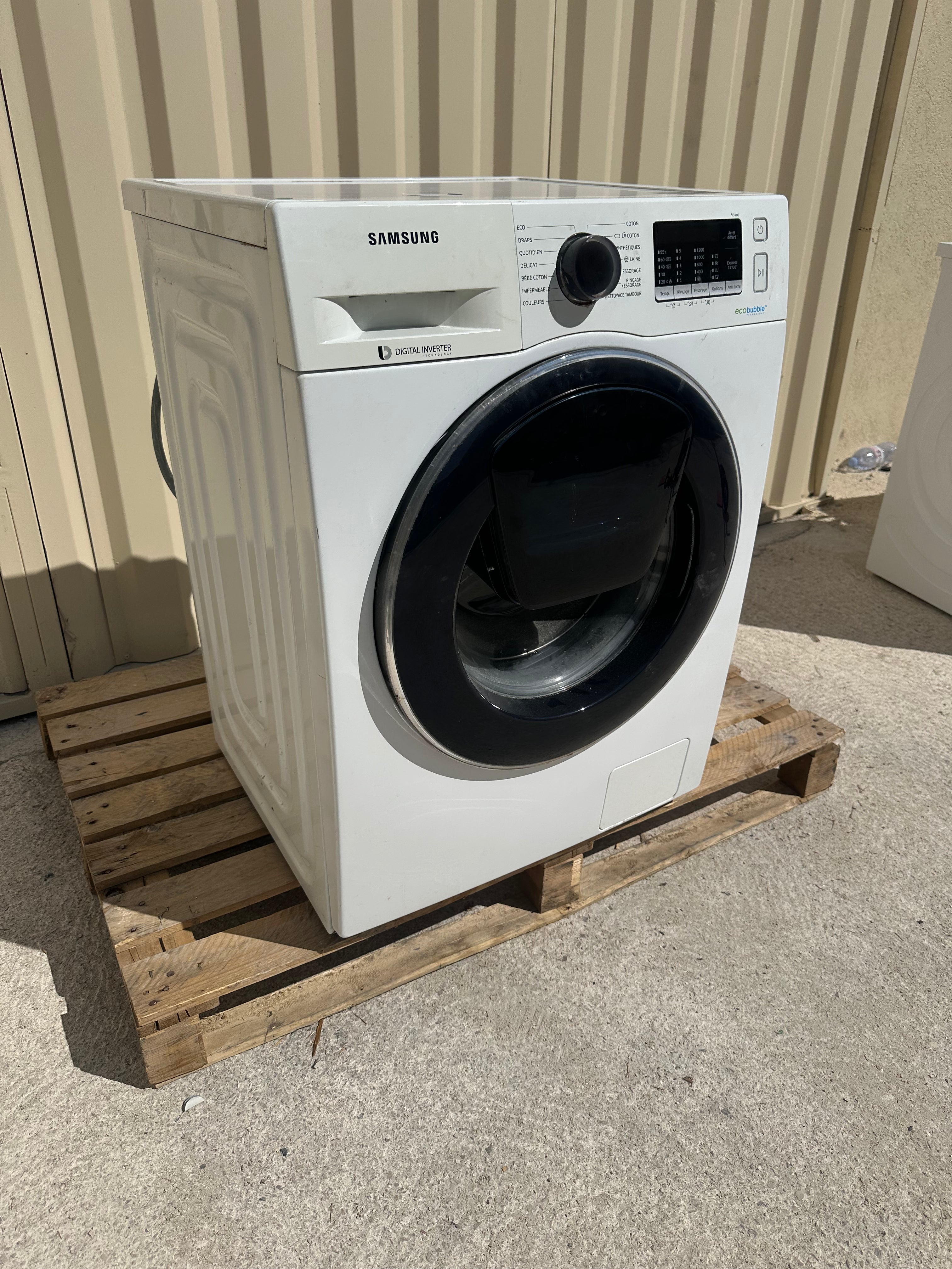 Lave-Linge SAMSUNG 8 Kg GARANTIE 1 AN