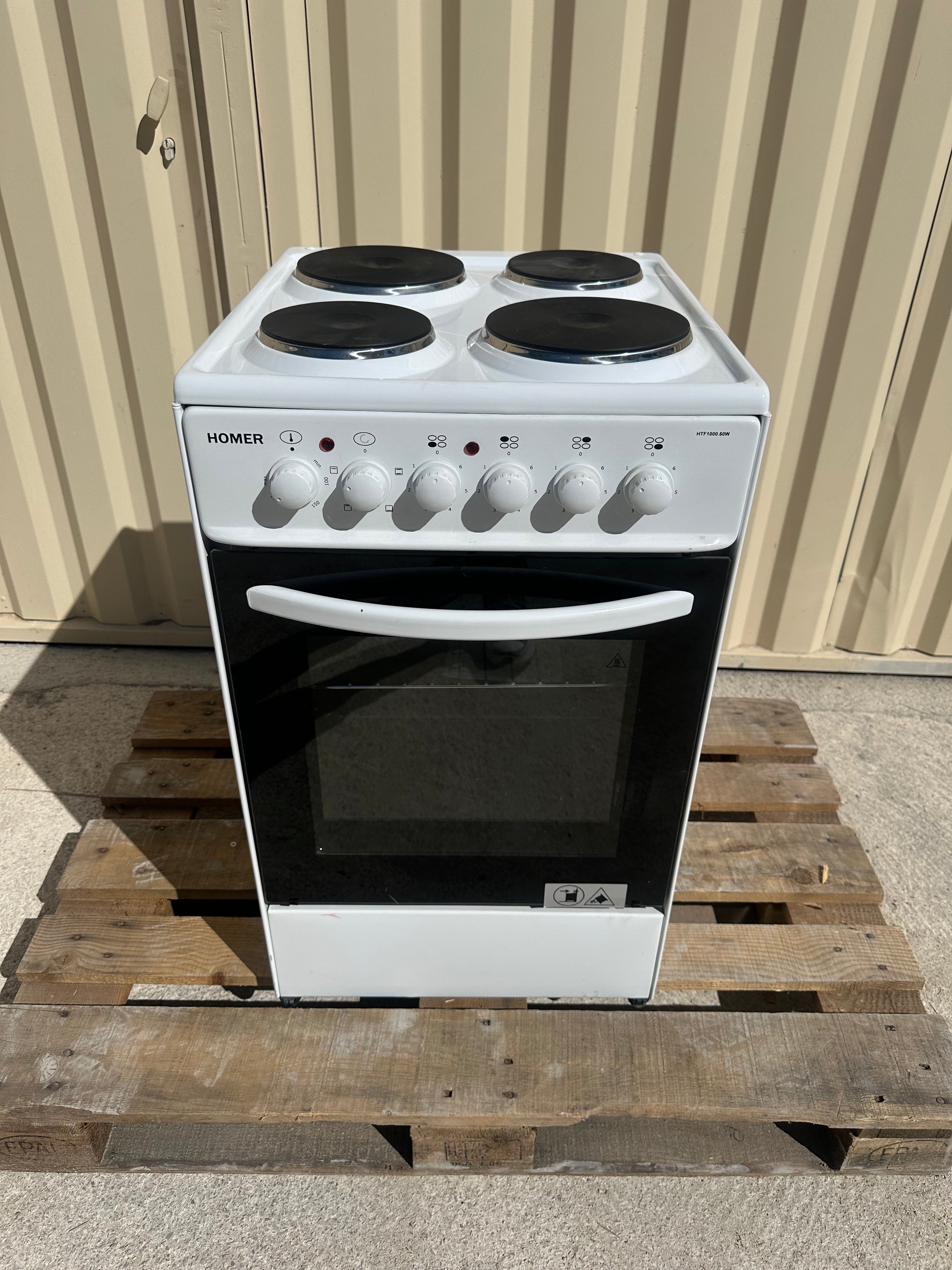 Cuisinière Electrique HOMER 4 Foyer NEUVE ( Jamais Servie ) GARANTIE 2 ANS