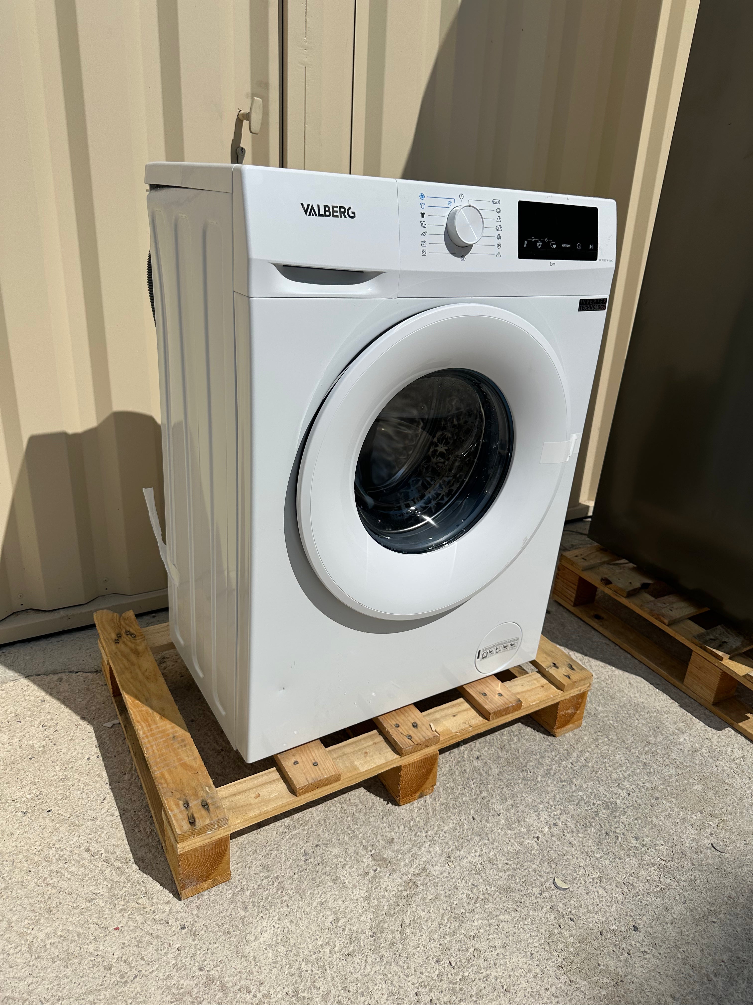 Lave-Linge VALBERG 7 Kg NEUF ( Avec Défaut d’Aspect ) GARANTIE 1 AN