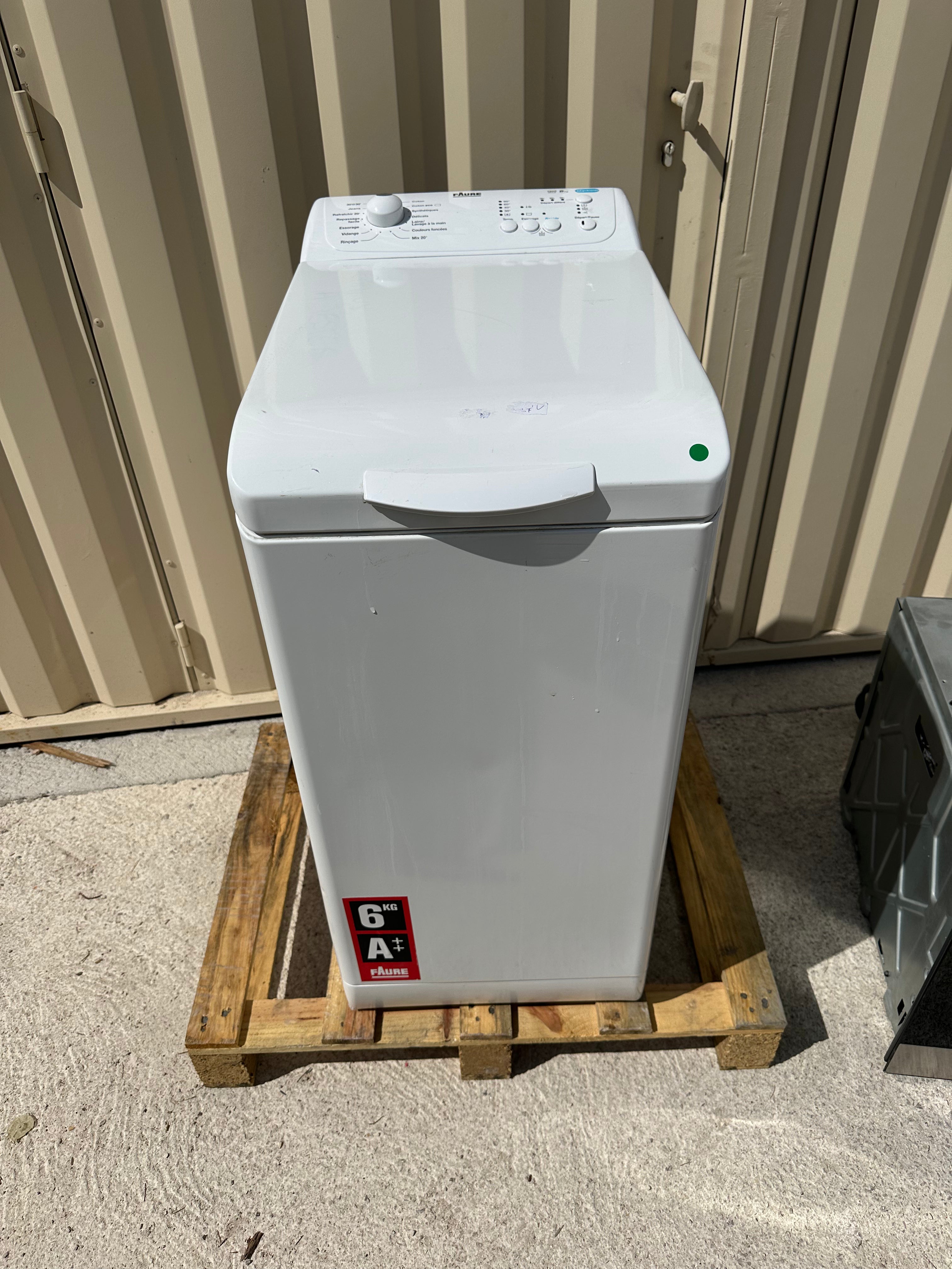 Lave-Linge Top FAURE 6 Kg GARANTIE 1 AN