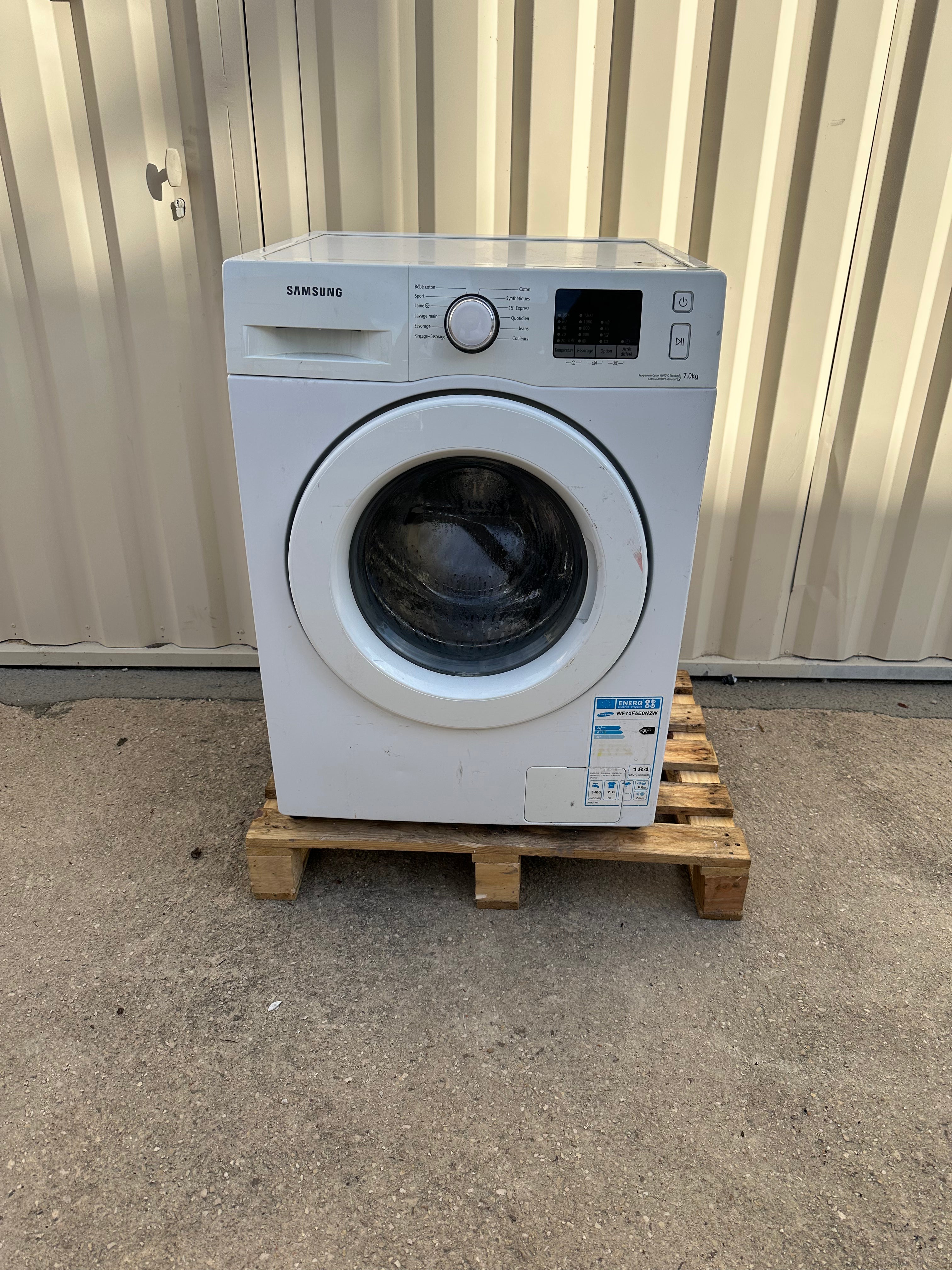 Lave-Linge SAMSUNG 7 Kg GARANTIE 1 AN