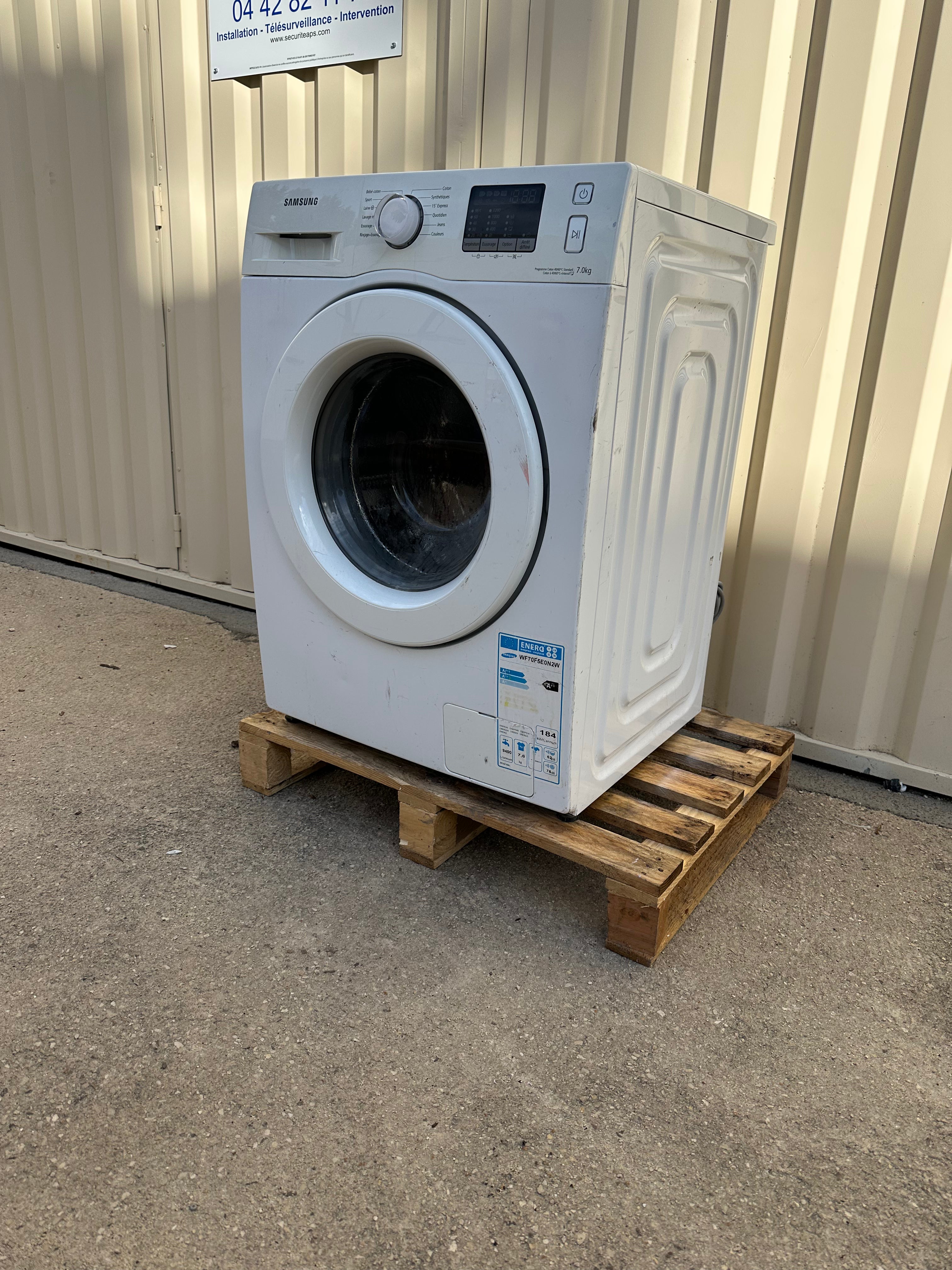 Lave-Linge SAMSUNG 7 Kg GARANTIE 1 AN