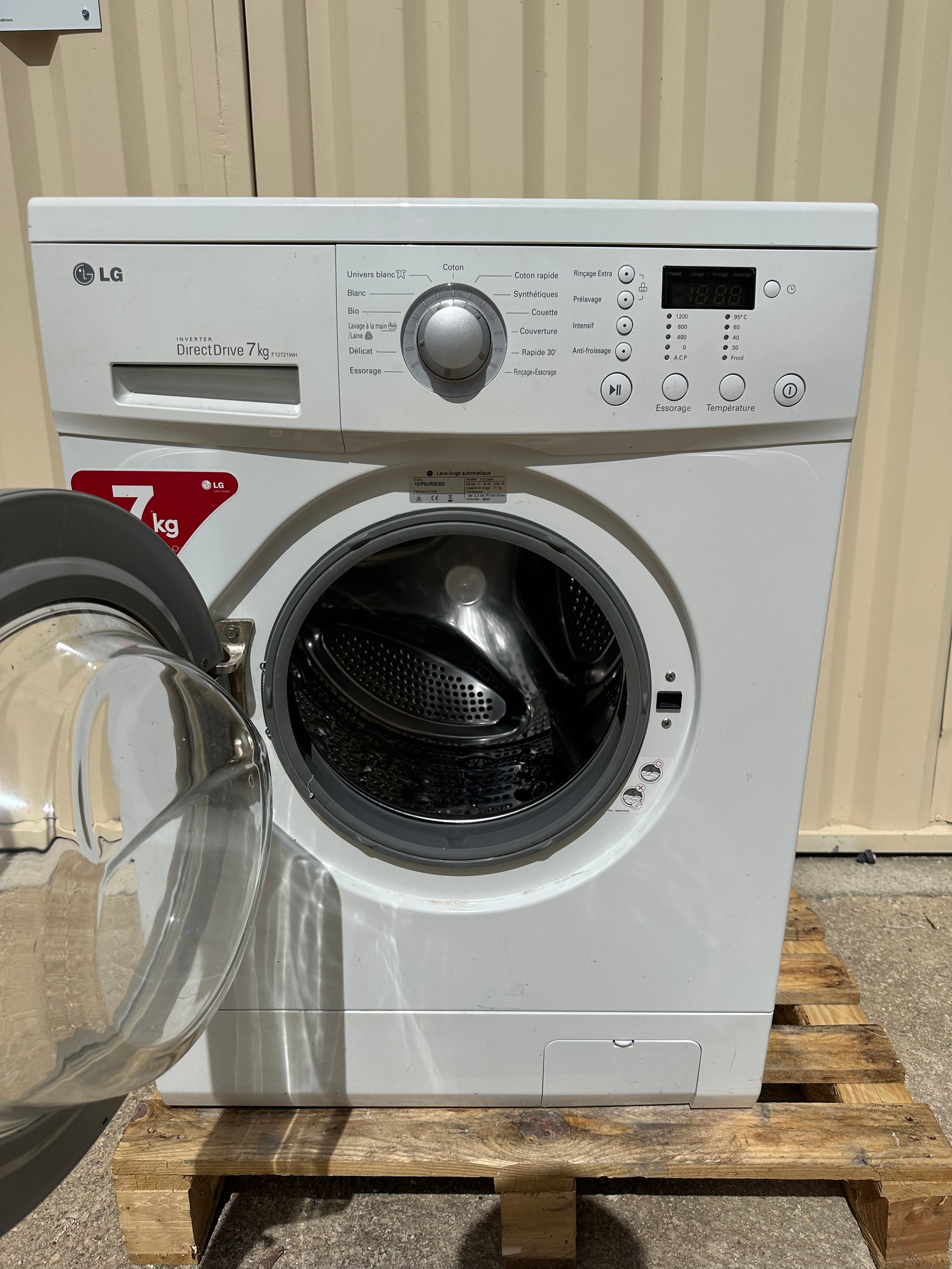 Lave-Linge LG 7 Kg GARANTIE 1 AN