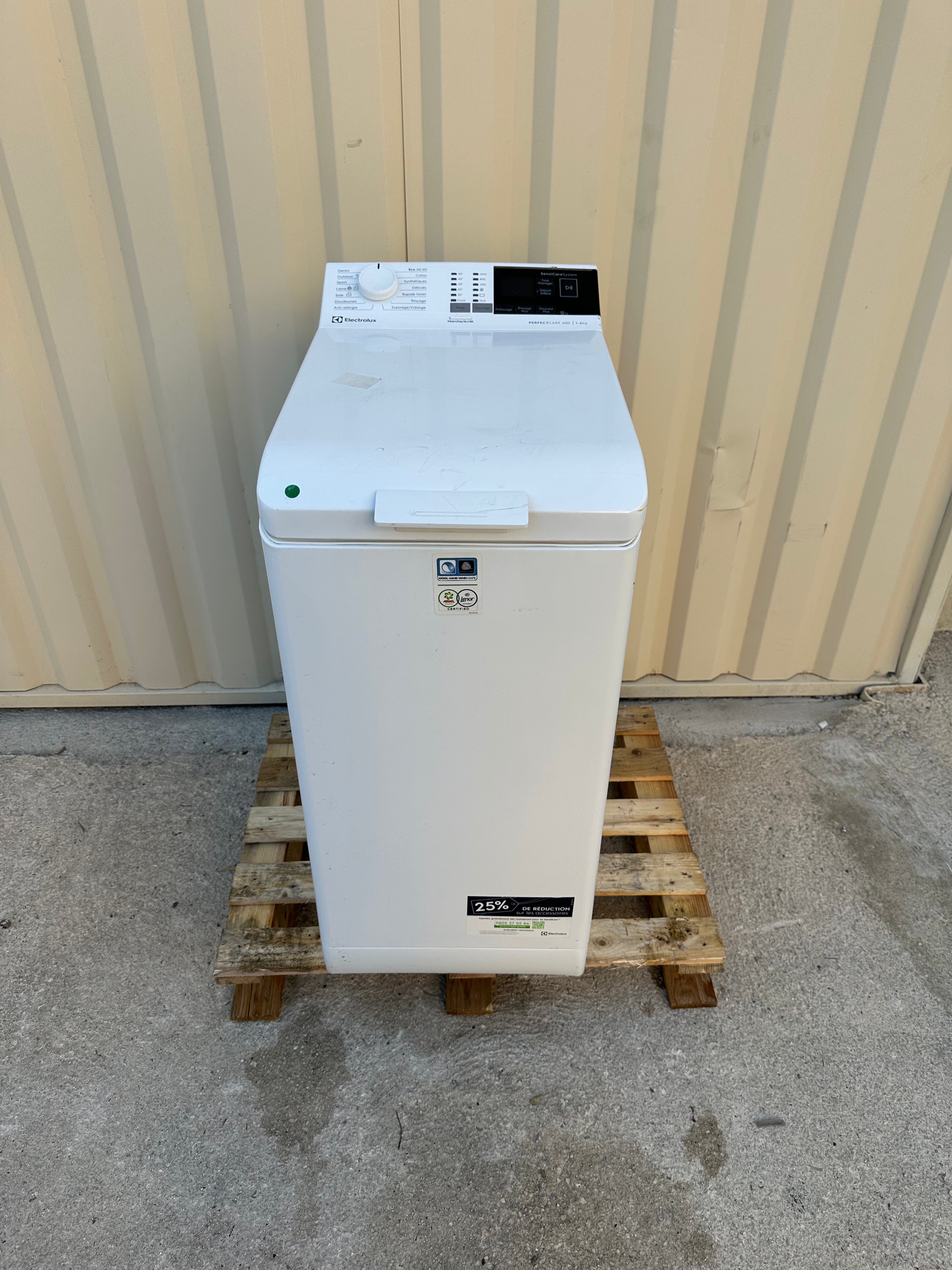 Lave-Linge Top ELECTROLUX 6 Kg GARANTIE 1 AN