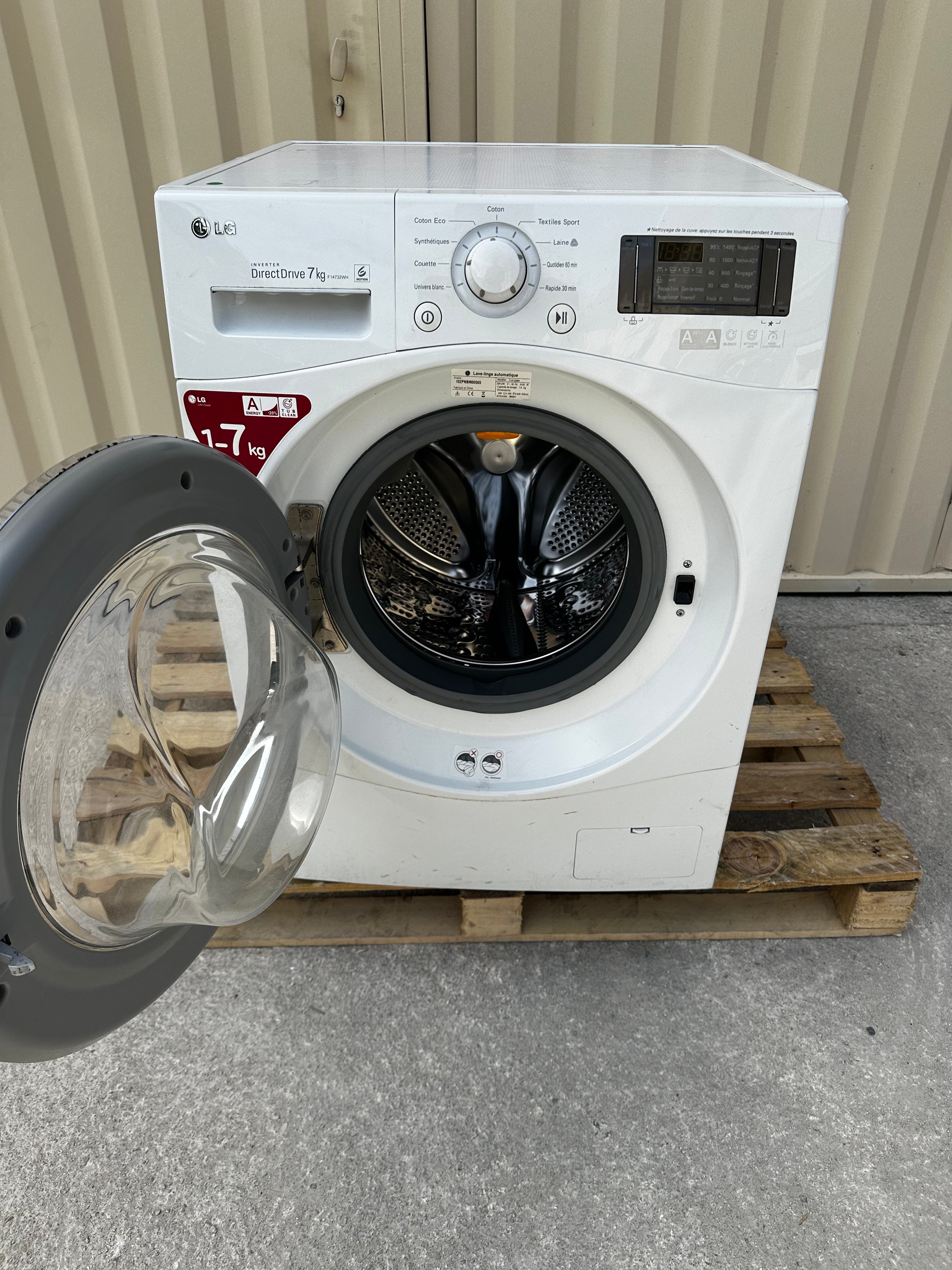 Lave-Linge LG 7 Kg DirectDrive GARANTIE 1 AN