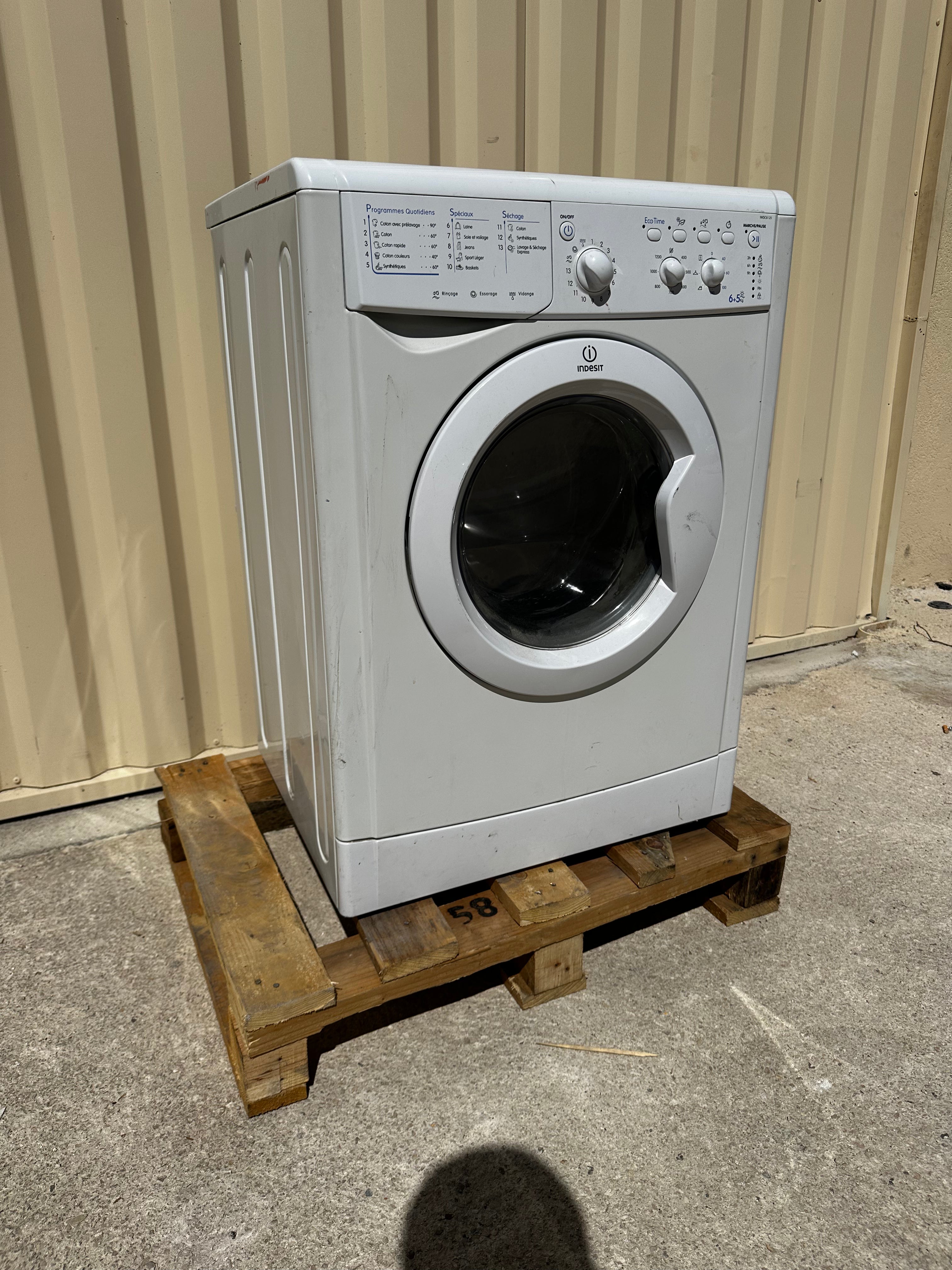 Lave-Linge Séchant INDESIT 8 + 5 Kg GARANTIE 1 AN