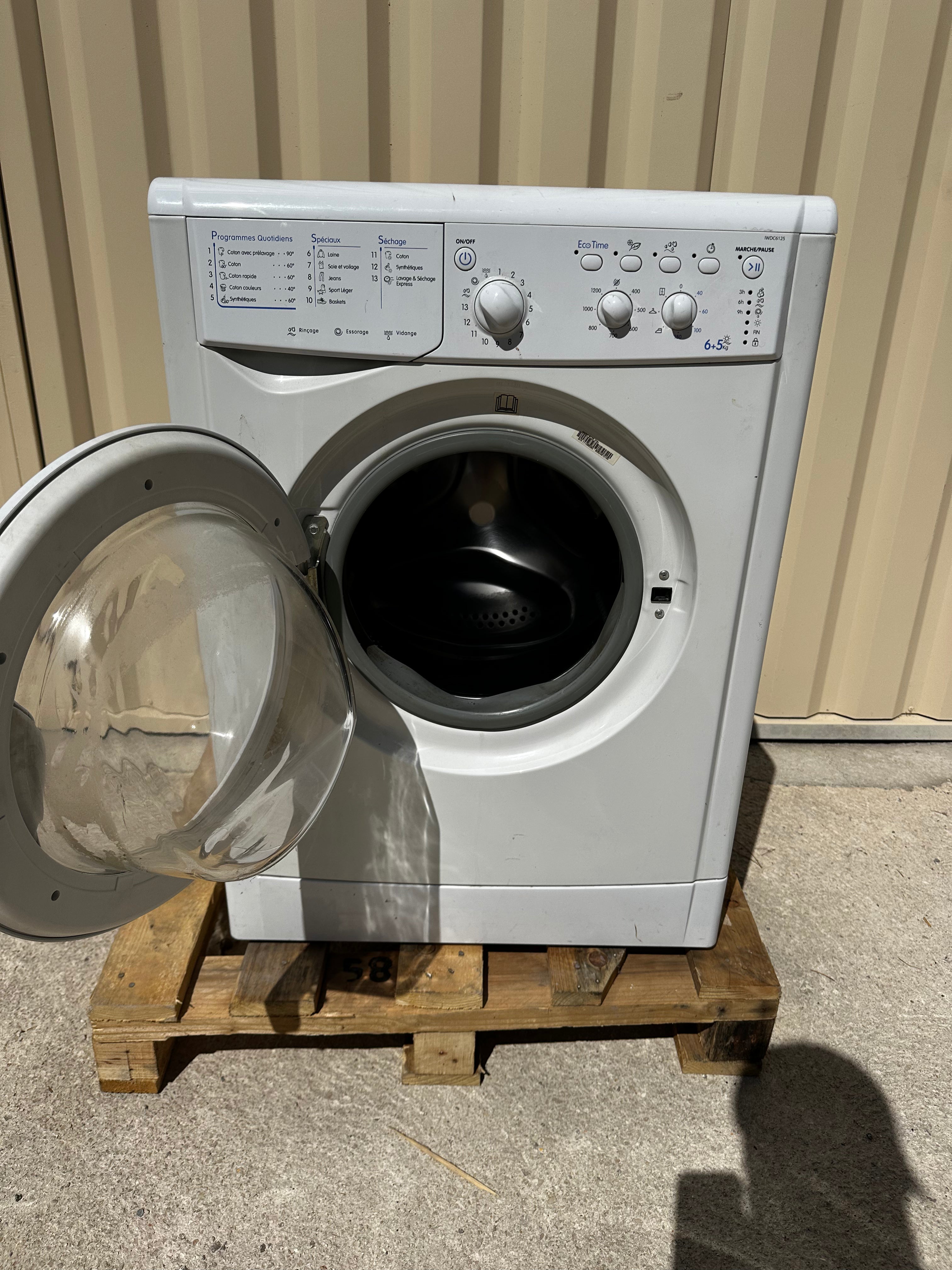 Lave-Linge Séchant INDESIT 8 + 5 Kg GARANTIE 1 AN