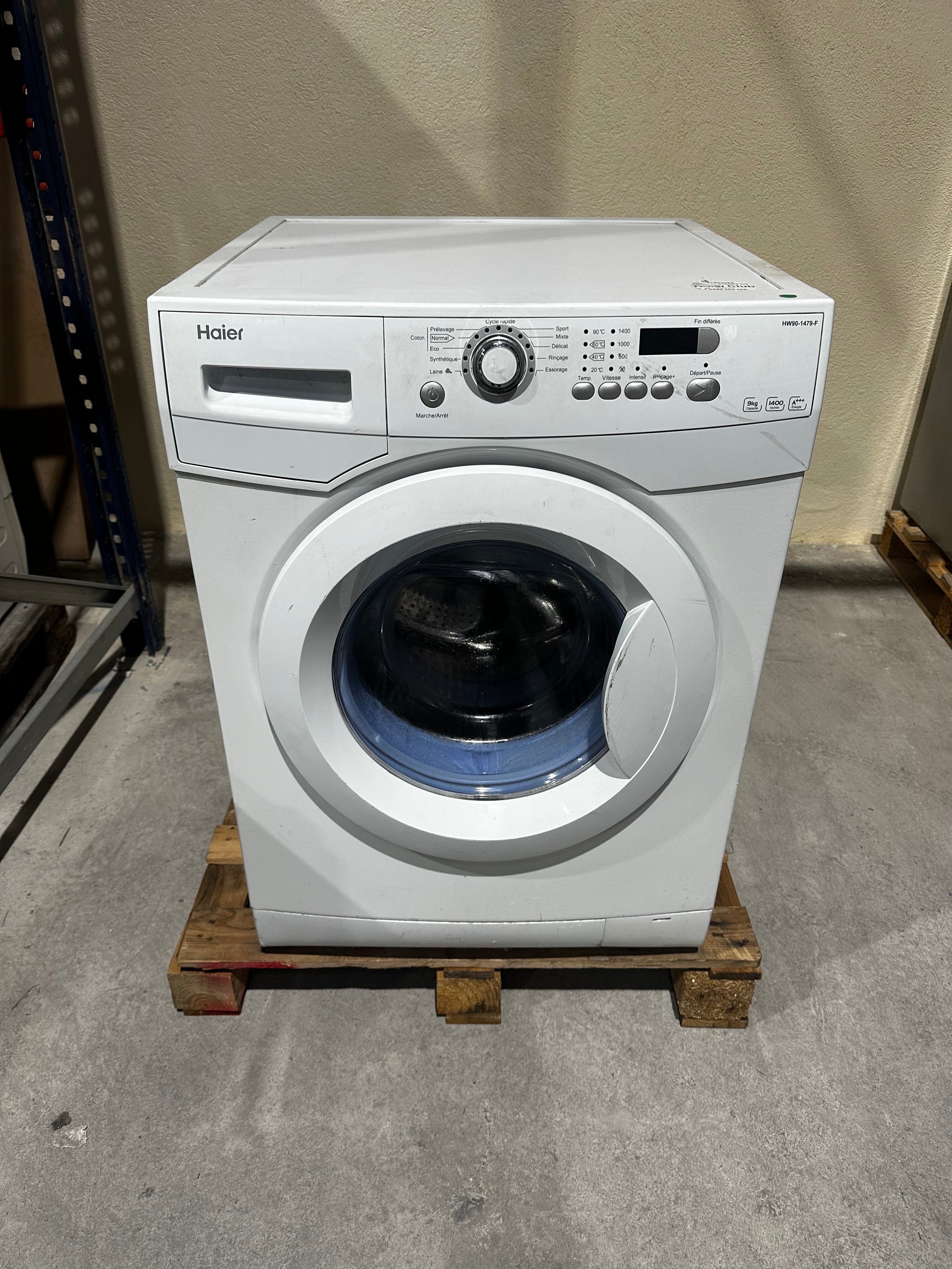 Lave-linge Haier 9Kg GARANTIE 1 AN