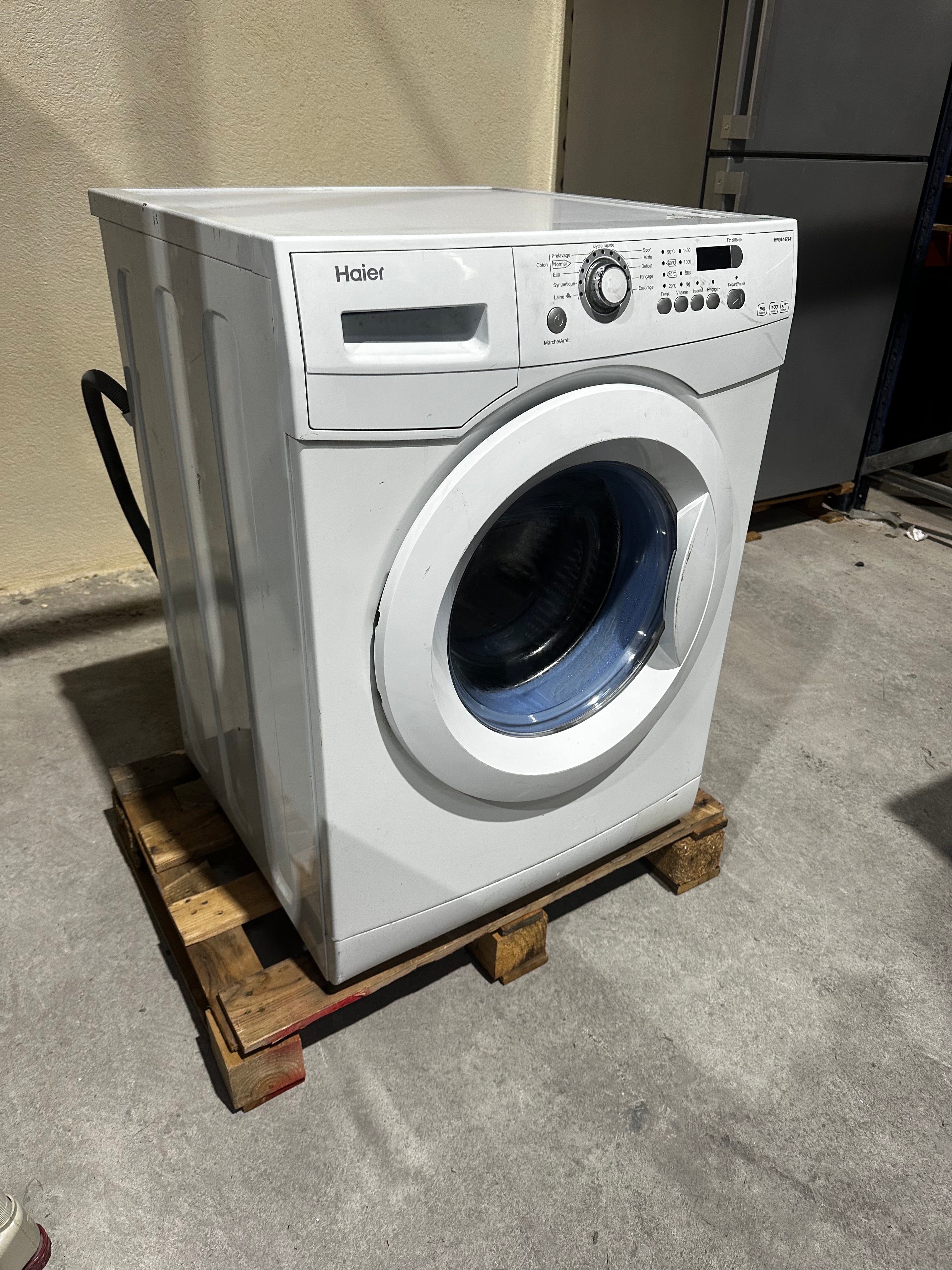 Lave-linge Haier 9Kg GARANTIE 1 AN