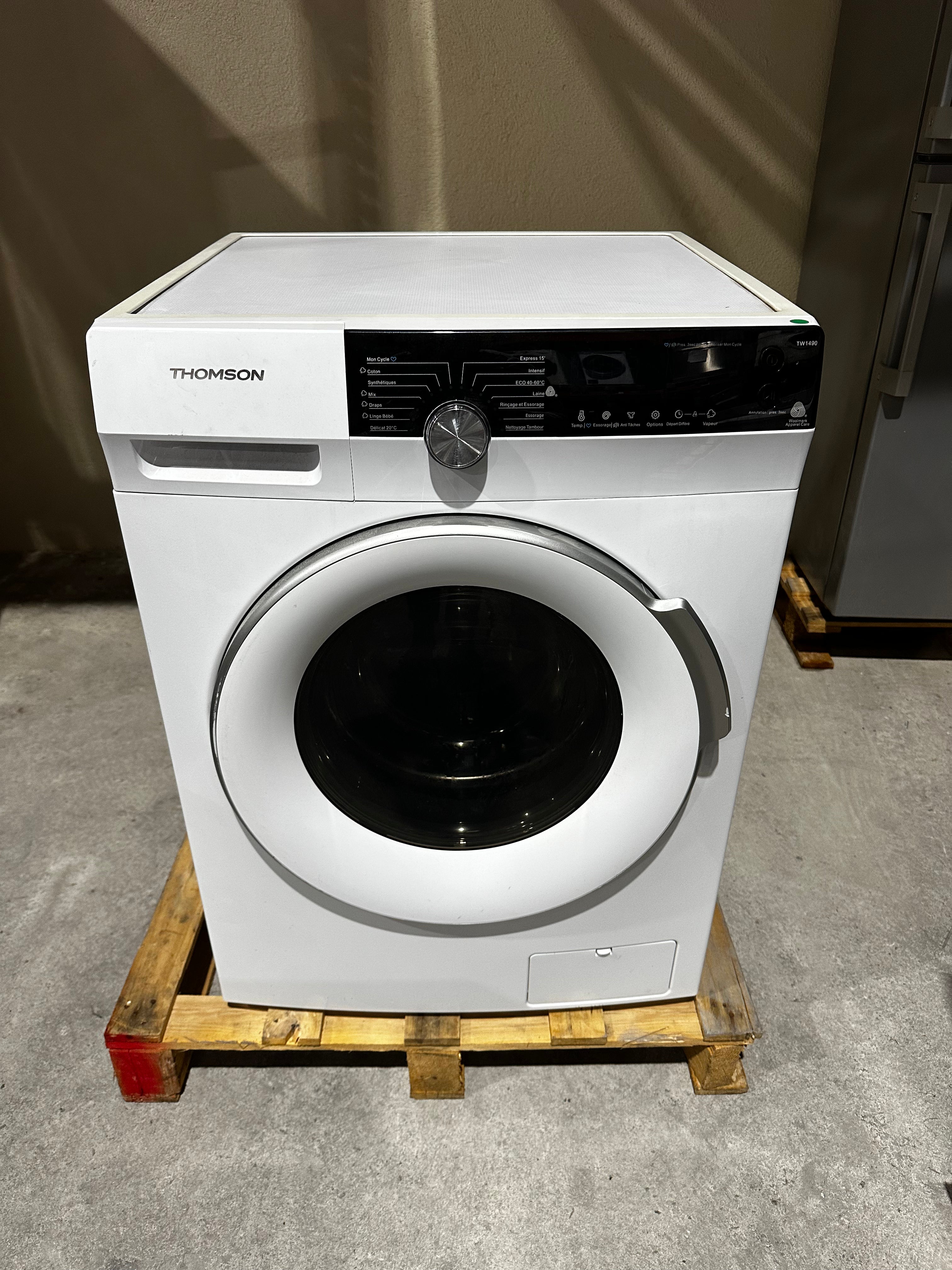 Lave-linge Thomson 9 Kg GARANTIE 1 AN