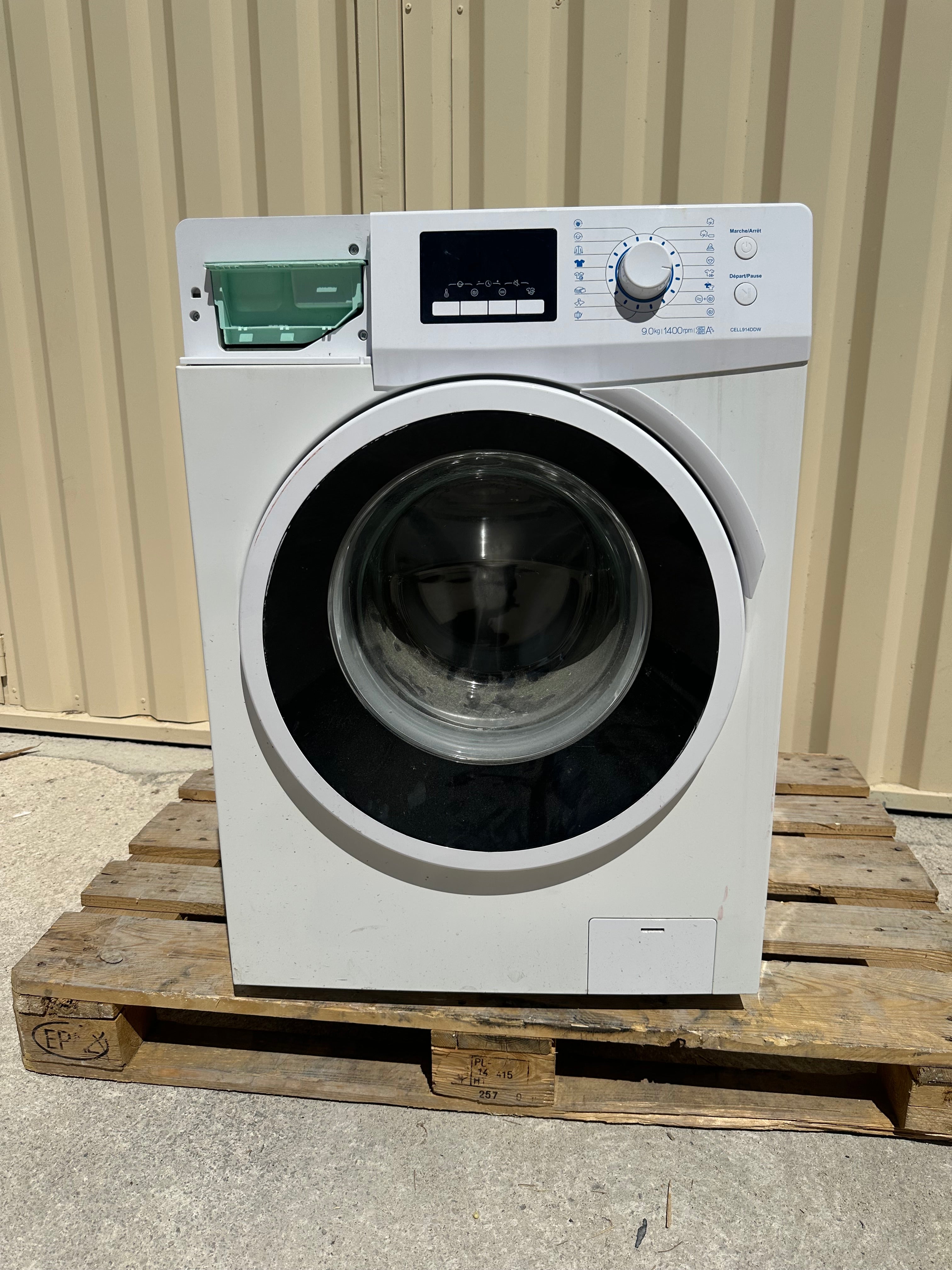 Lave Linge CONTINENTAL EDISON 9Kg Garantie 1An