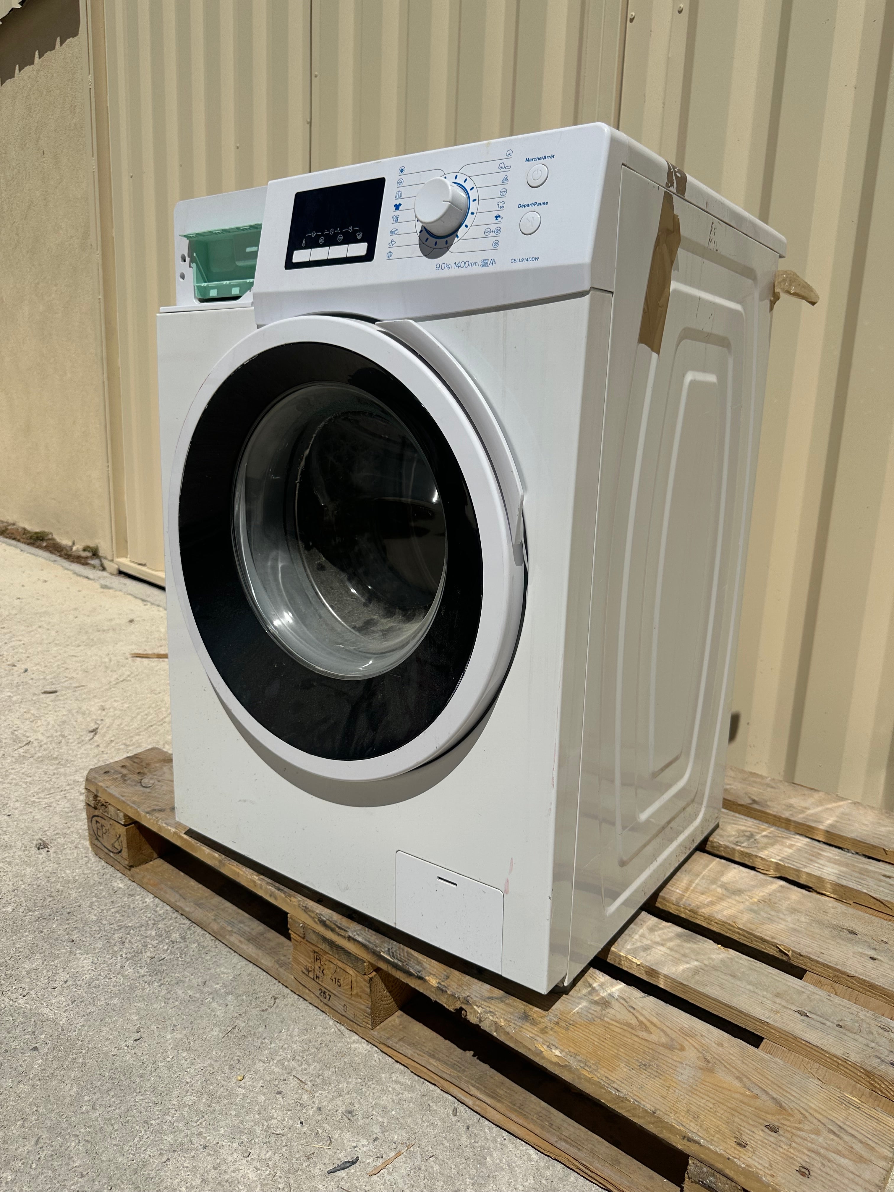 Lave Linge CONTINENTAL EDISON 9Kg Garantie 1An