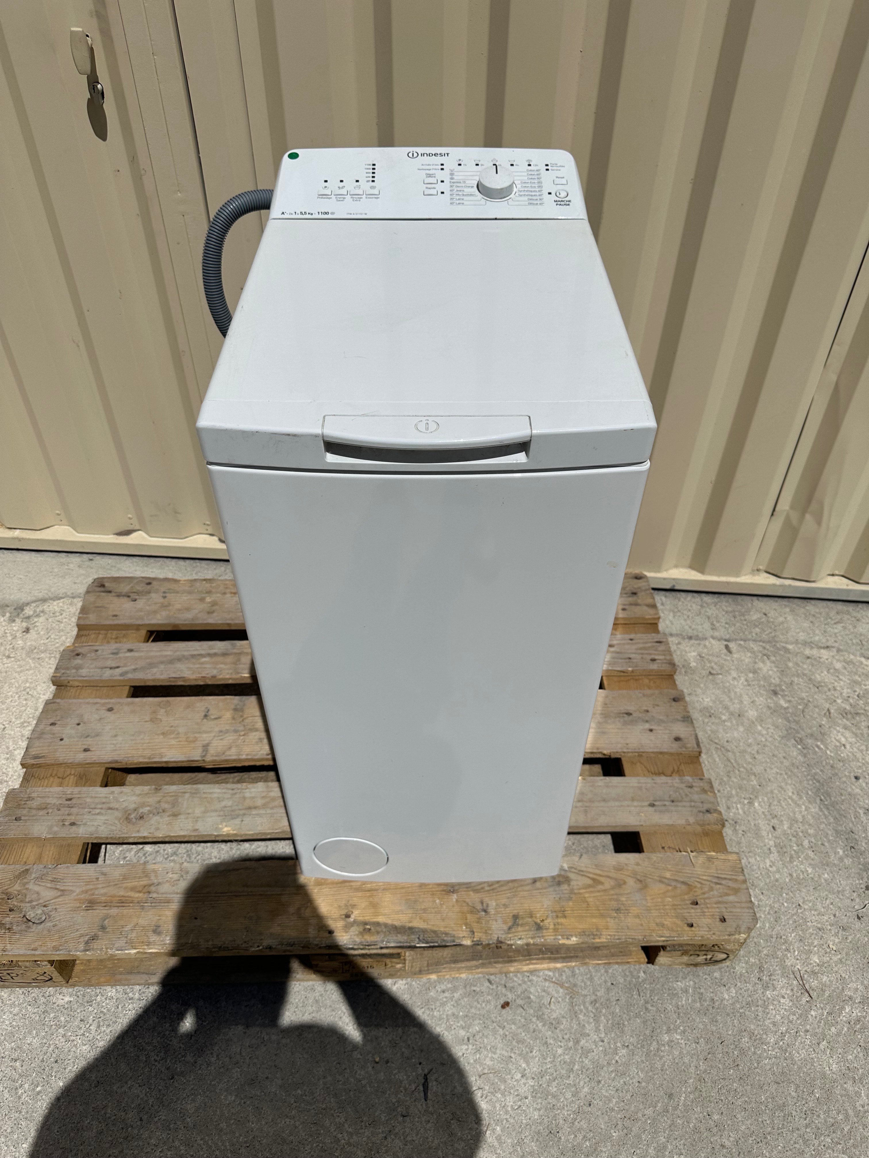 Lave Linge Top INDESIT 5.5Kg Garantie 1 An