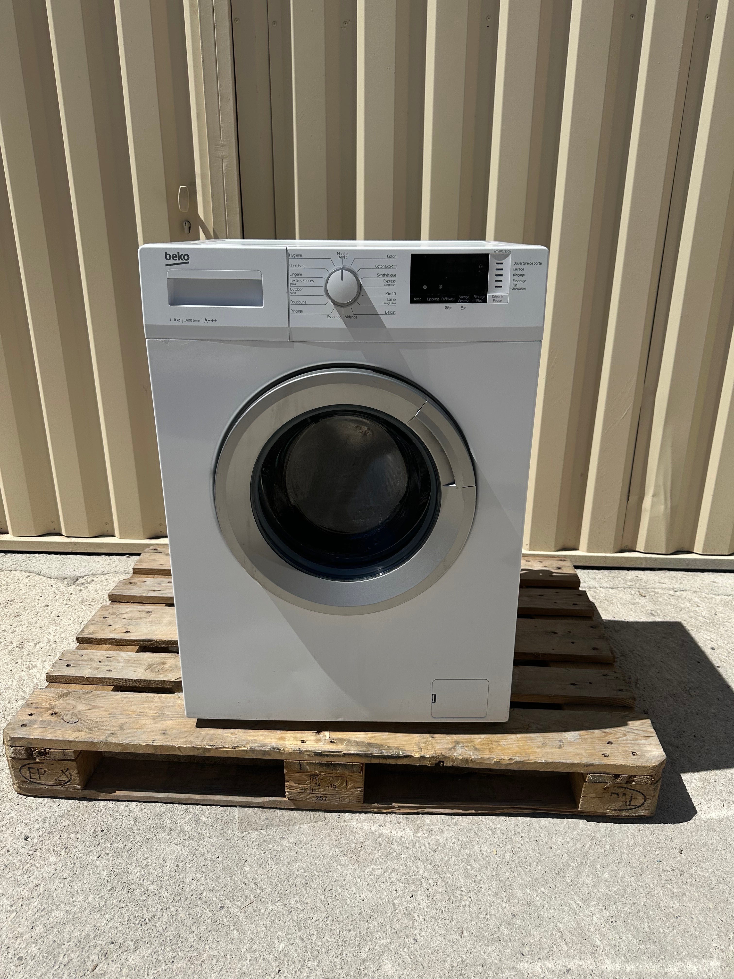 Lave-linge BEKO 8 Kg Garantie 1 An