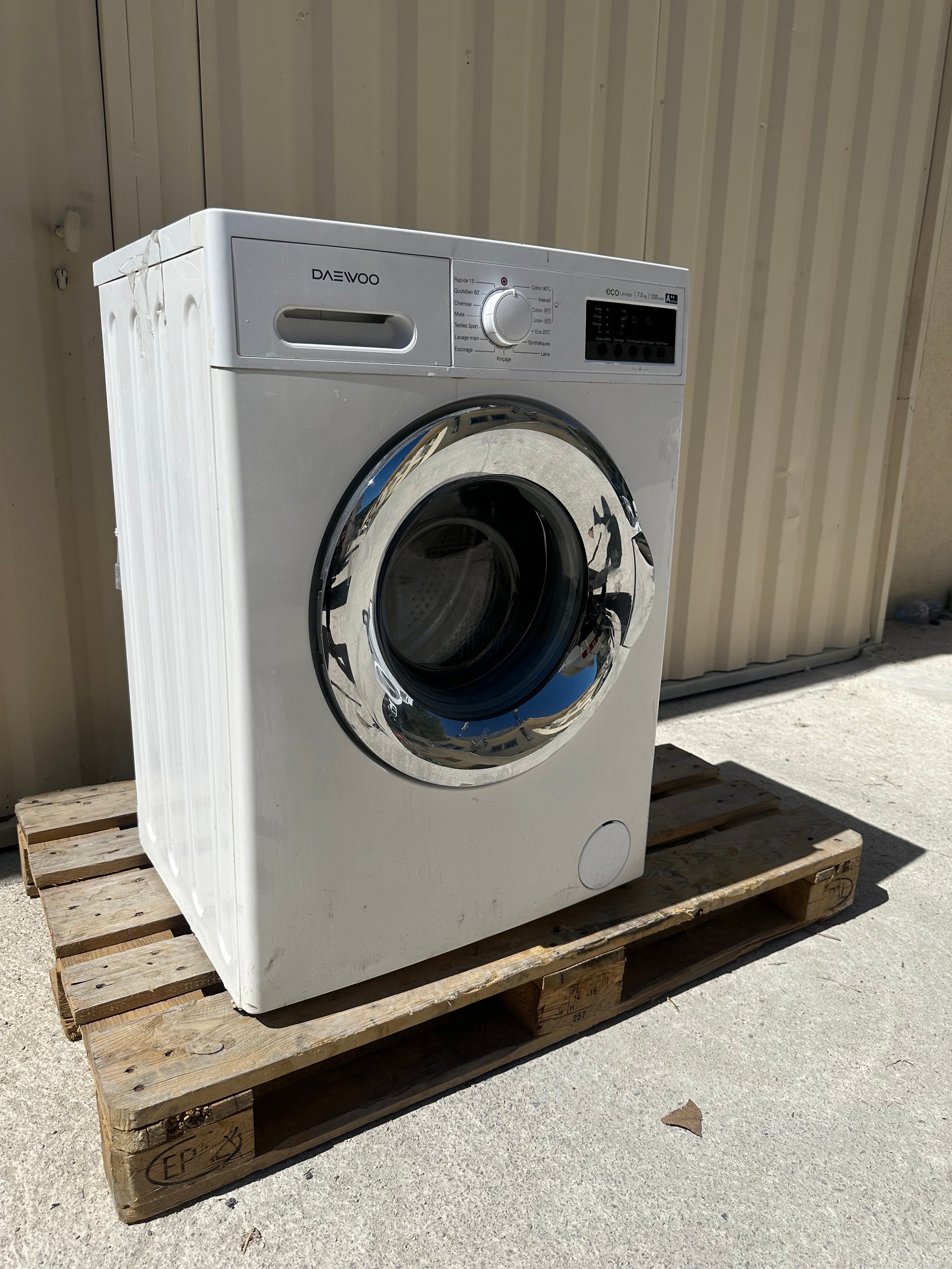 Lave-linge DAEWOO 7 Kg Garantie 1 An