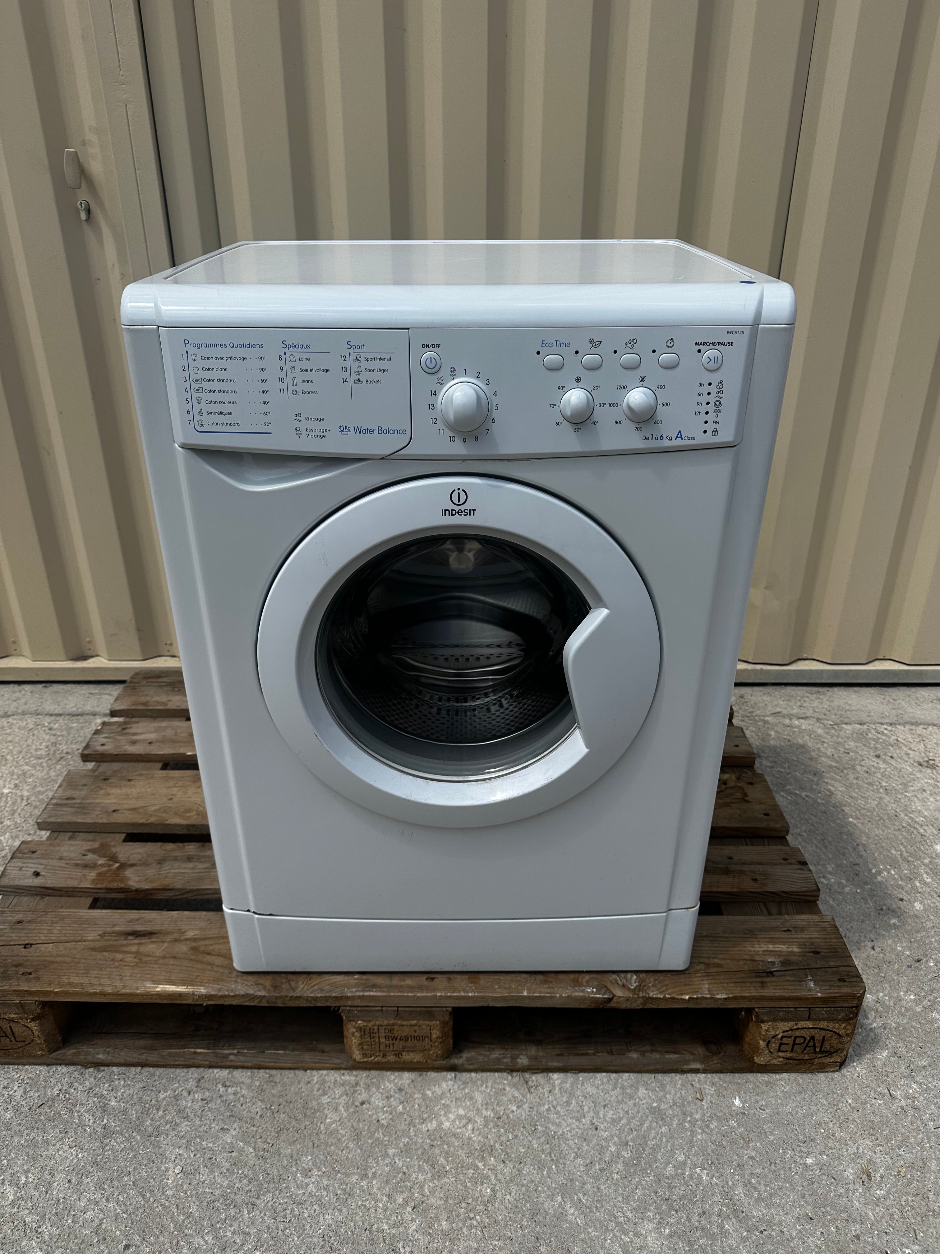 Lave-Linge INDESIT 6 Kg GARANTIE 1 An