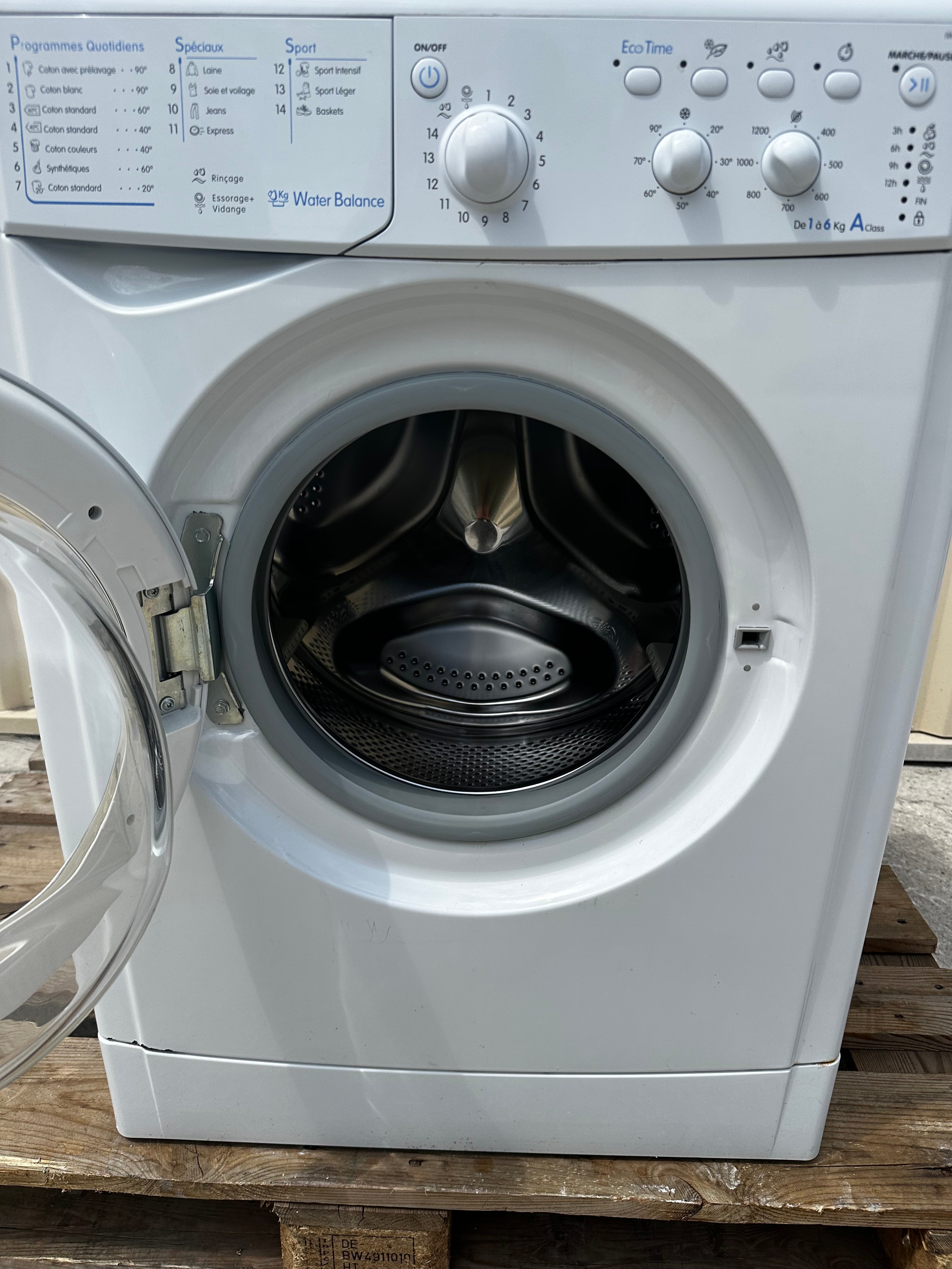 Lave-Linge INDESIT 6 Kg GARANTIE 1 An