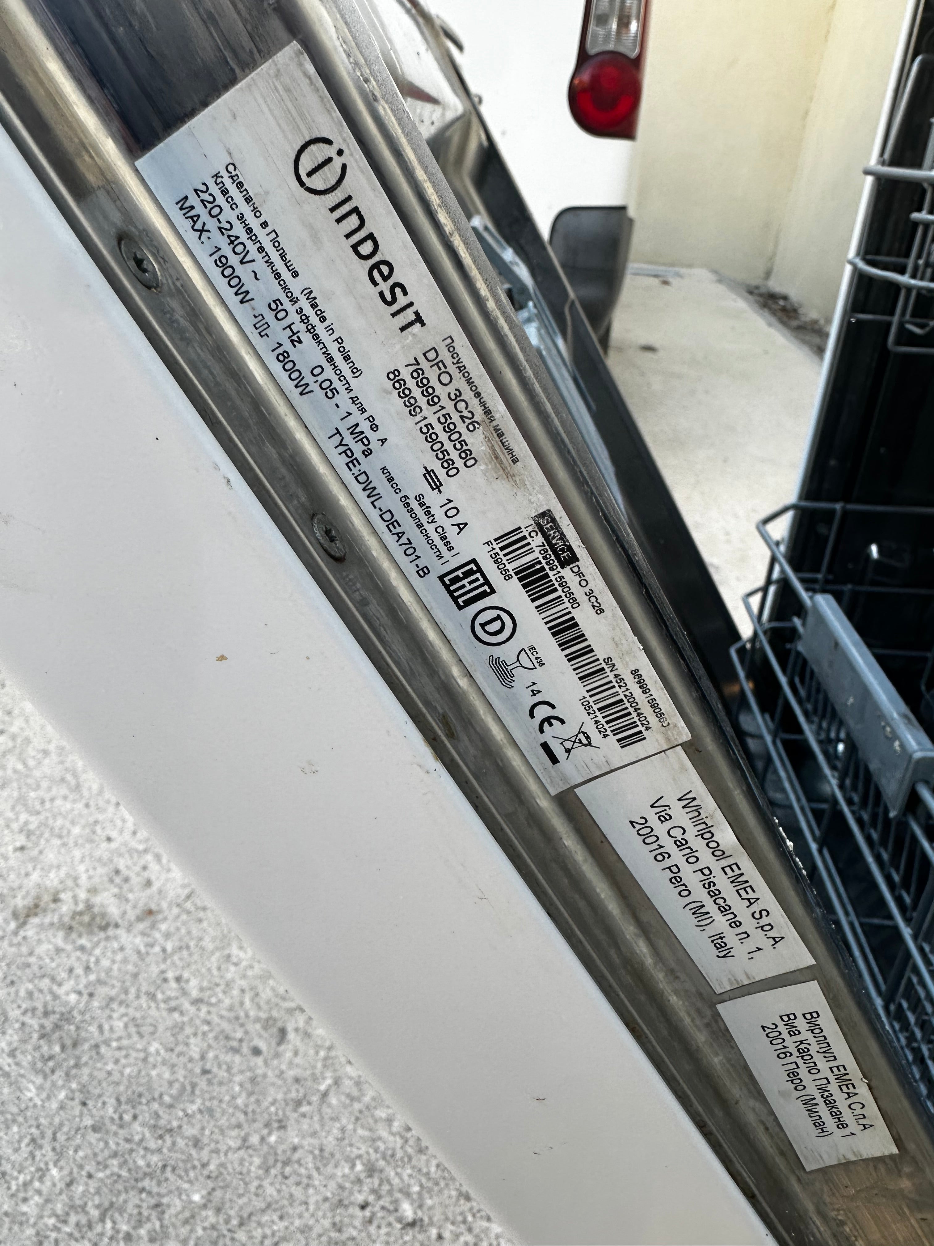 Lave-vaisselle INDESIT 14 Couverts GARANTIE 1 AN