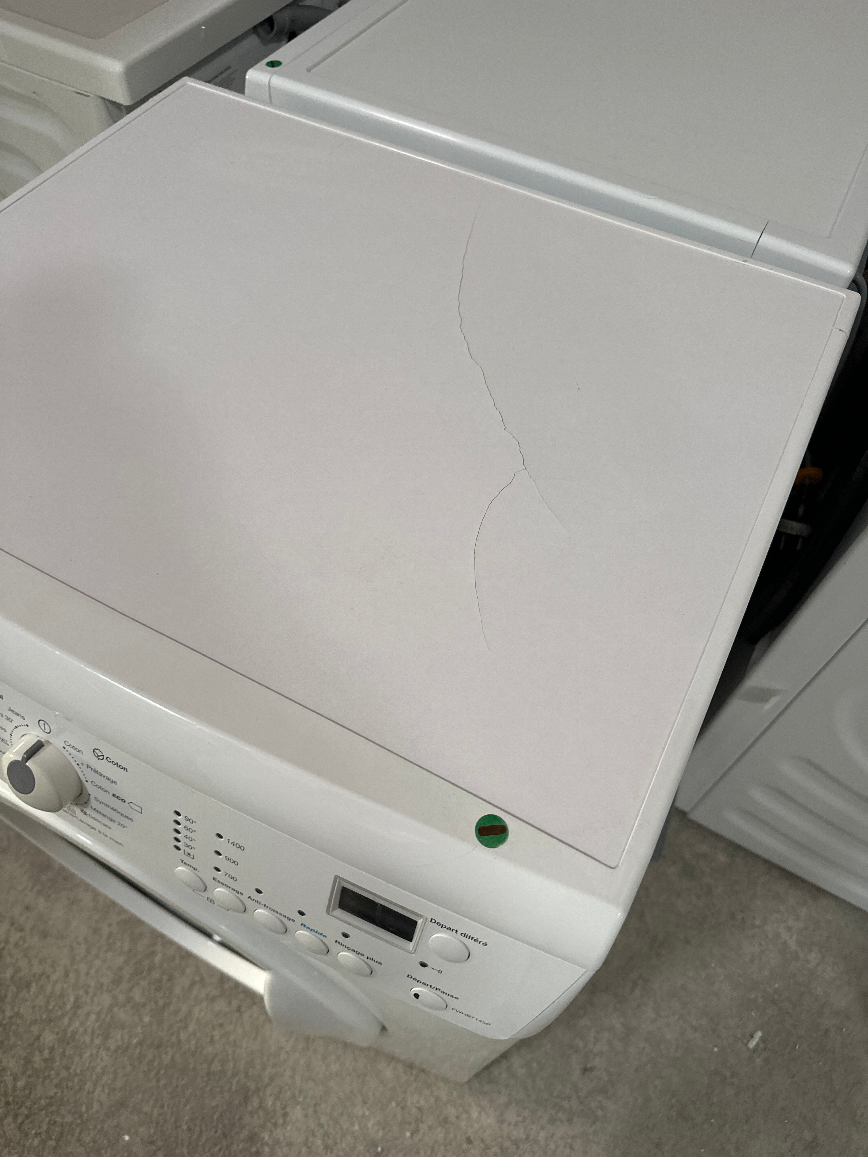 Lave-Linge FAURE 7 Kg GARANTIE 1 AN