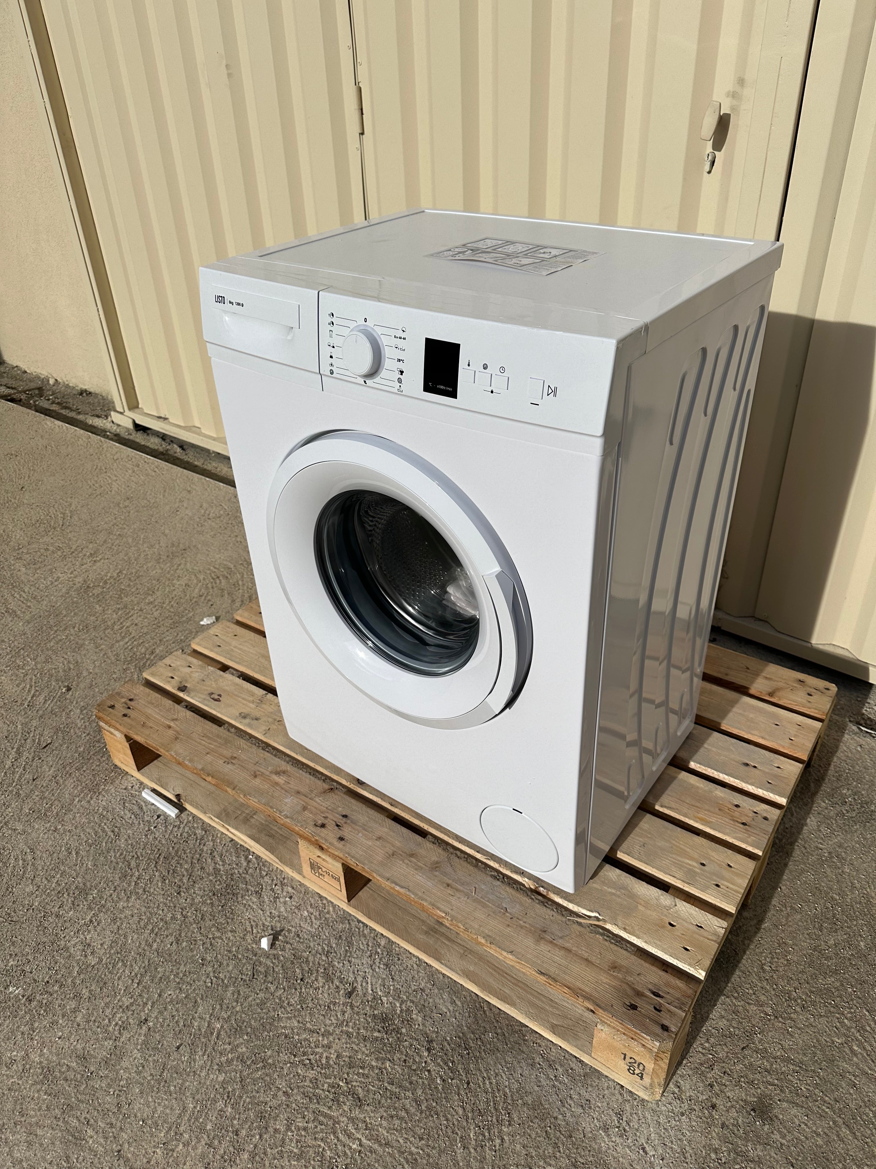 Lave-Linge LISTO 6 Kg NEUF ( Avec Défaut d’Aspect ) GARANTIE 1 AN