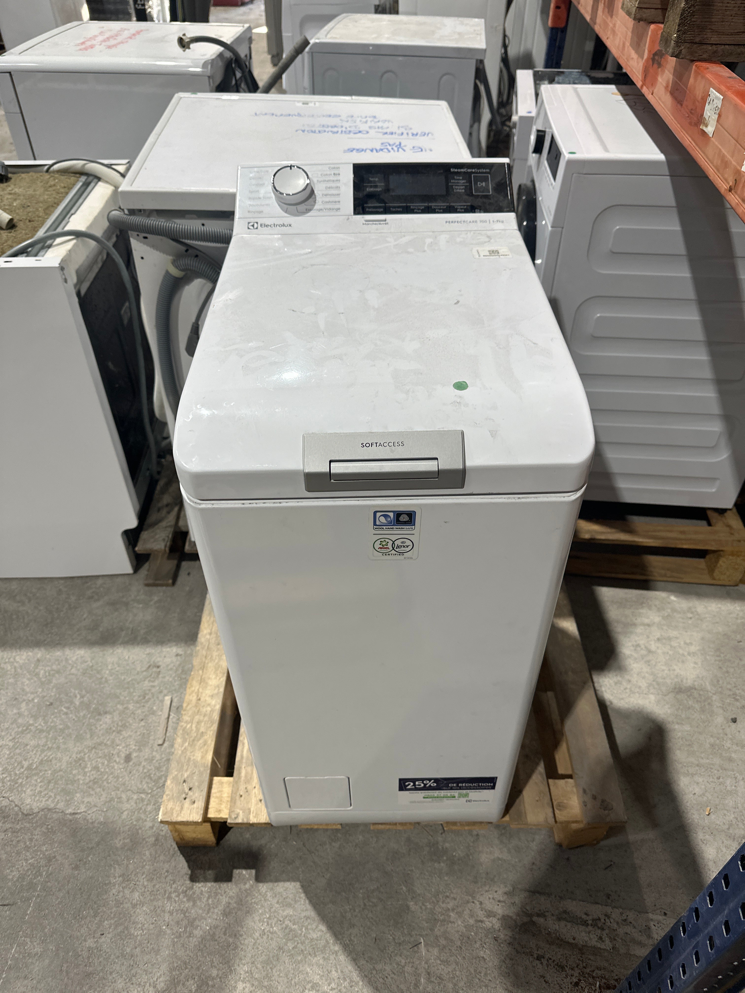 Lave-linge Top Electrolux GARANTIE 1 AN