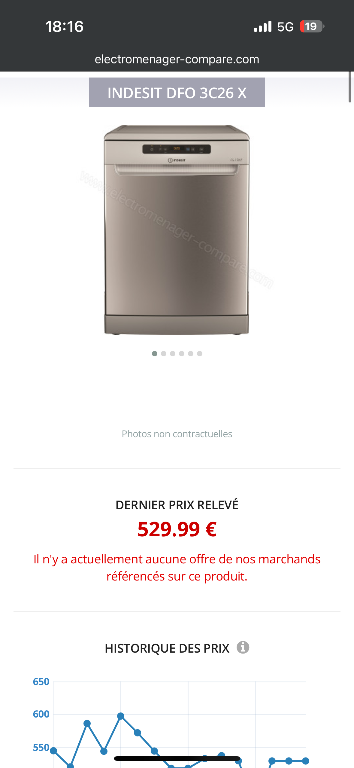 Lave-vaisselle INDESIT 14 Couverts GARANTIE 1 AN